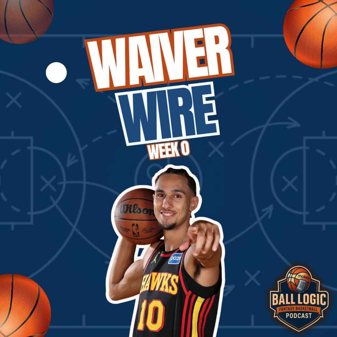 NBA Fantasy Basketball | Waiver Wire Adds Week 0 | Risacher Must own? episode artwork