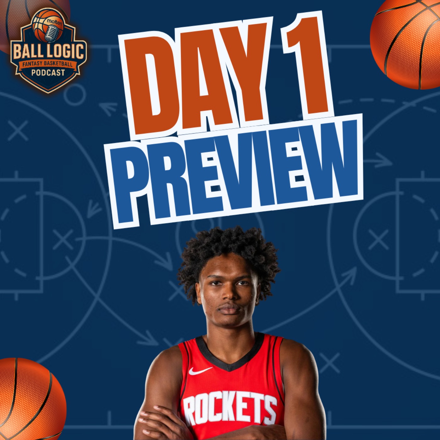 NBA Fantasy | Week 1 | Day 1 Preview | Lets the Games Begin episode artwork