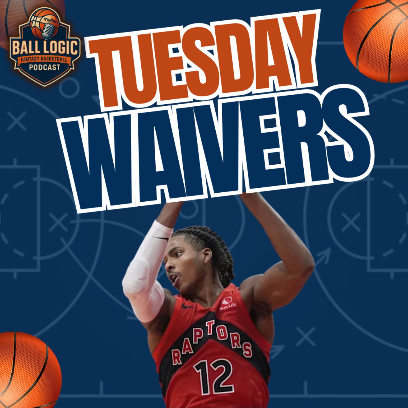 NBA Fantasy Basketball | Tuesday Waiver Wire Targets | Go Grab A.Bona! episode artwork