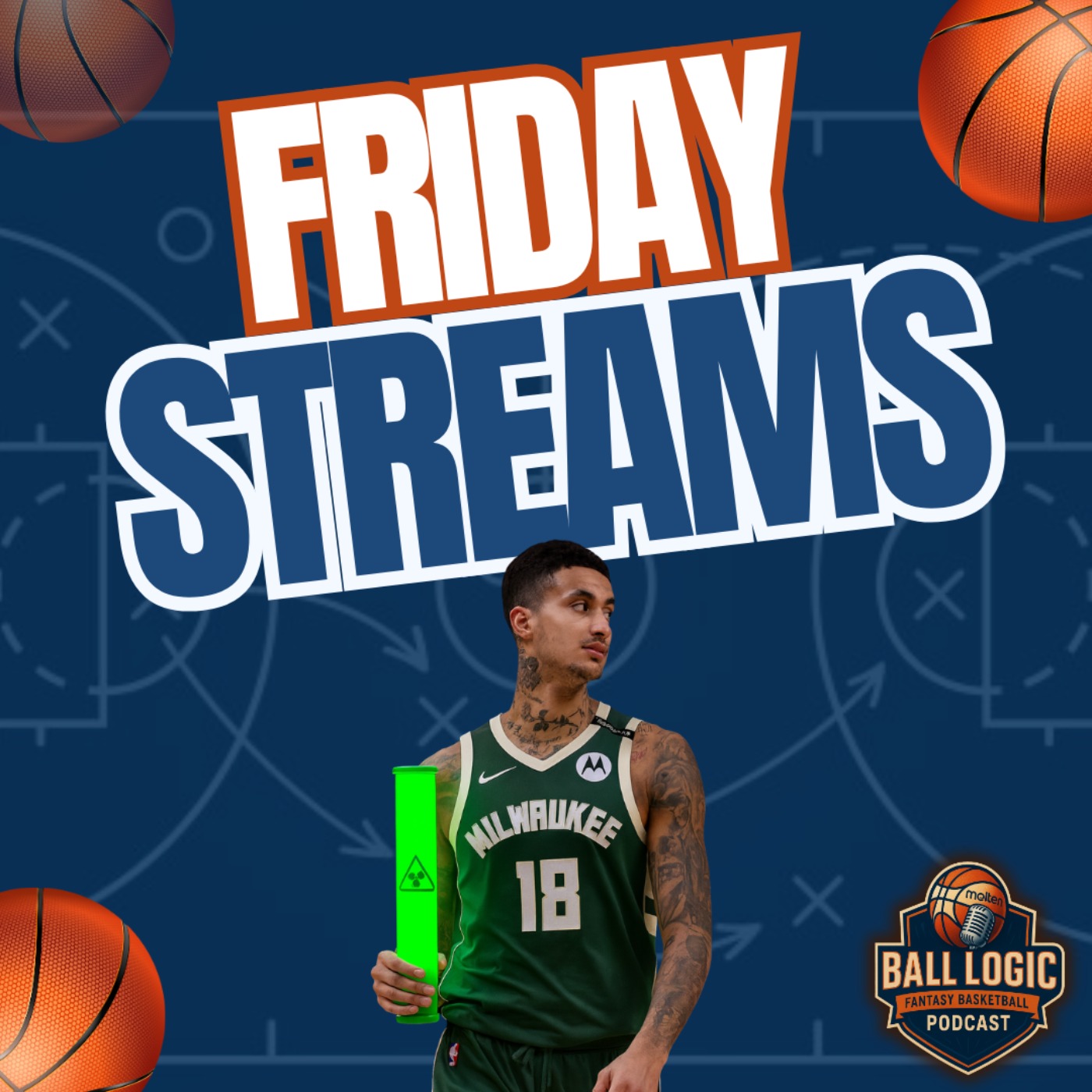 Friday Waiver Wire Targets | Kuzma The Plutonium Rod! episode artwork