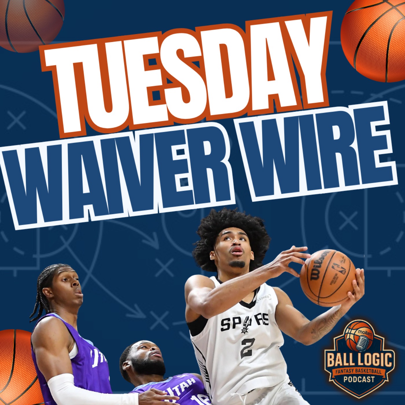 NBA Fantasy Basketball | Tuesday Waiver Wire Targets | Pick Up Dylan Harper! episode artwork