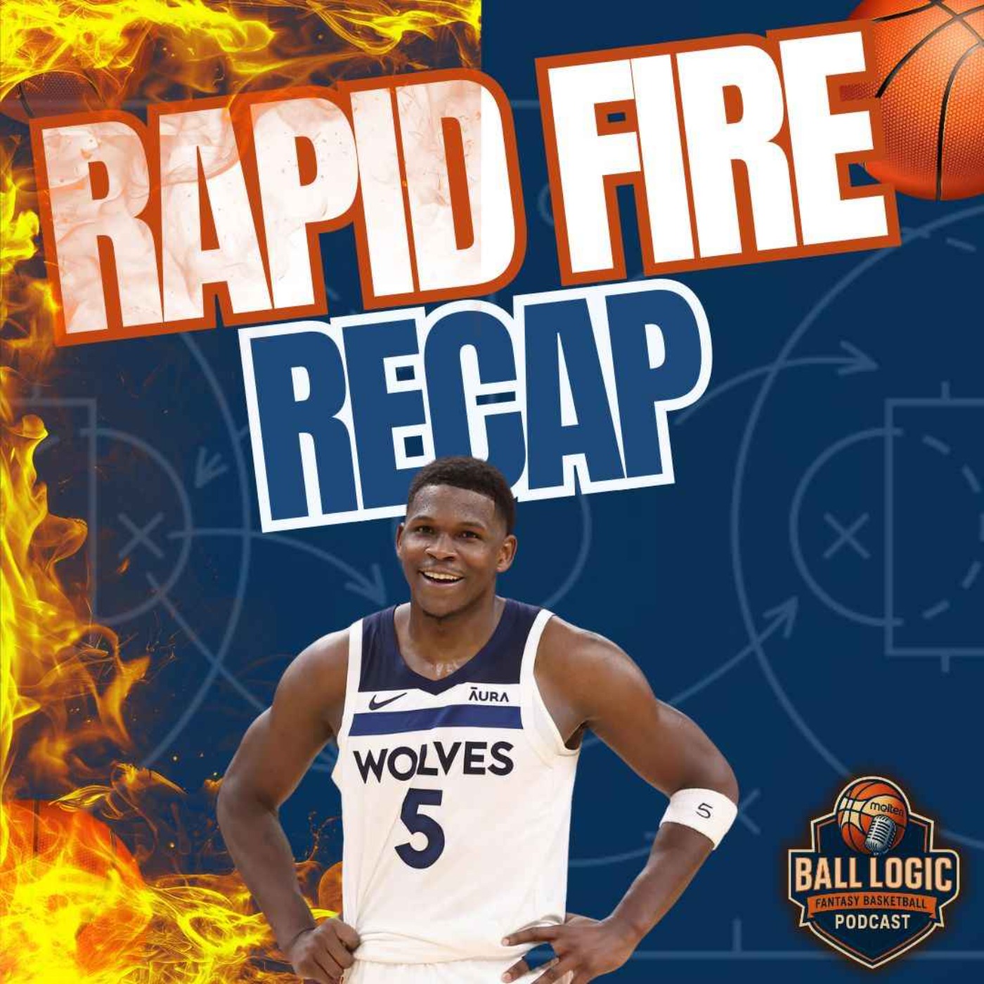 Rapid Fire Recap | NBA Fantasy |Antman is king episode artwork