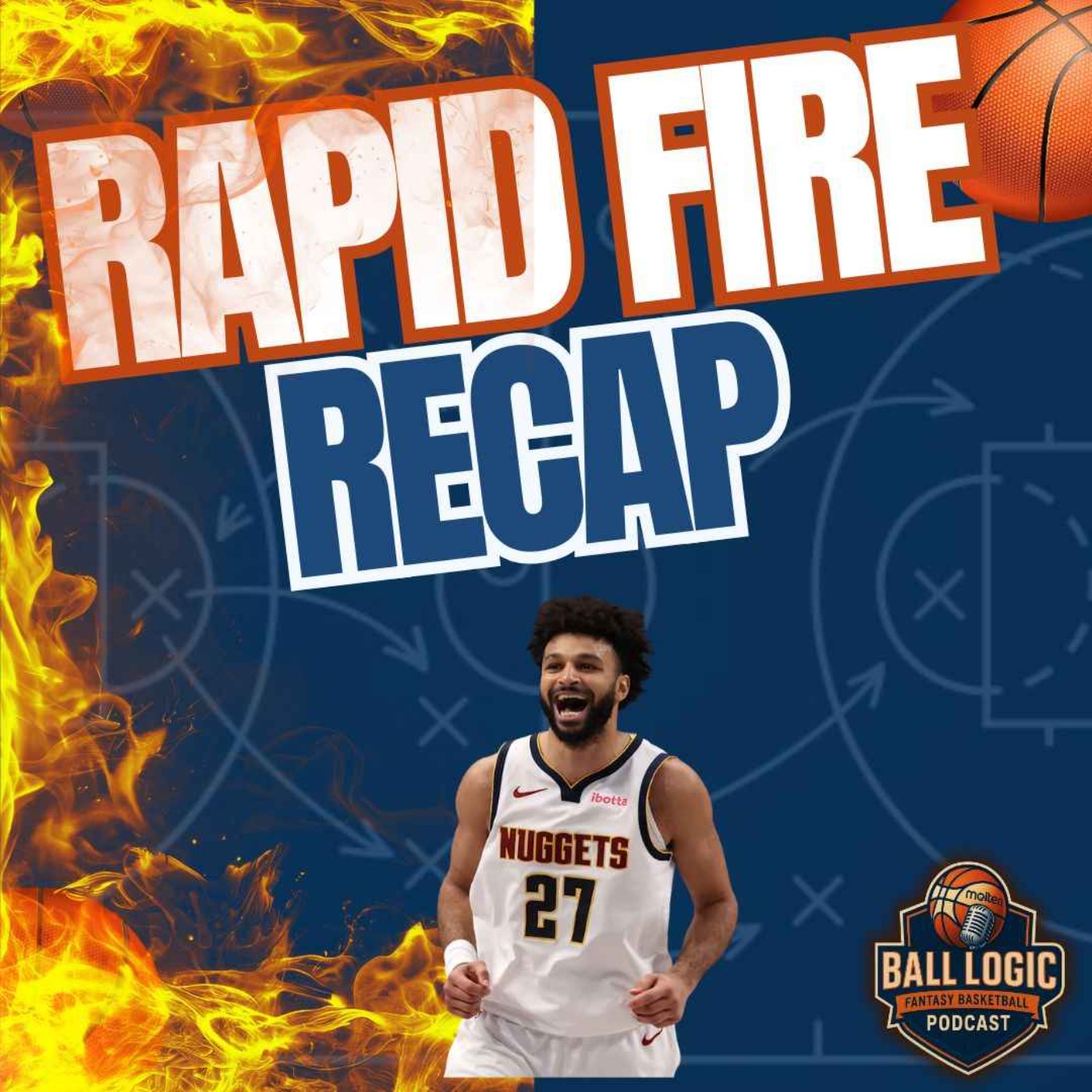 Recap and Must own Waiver wire pickups | NBA Fantasy Daily | Jamal Murray is HIM episode artwork