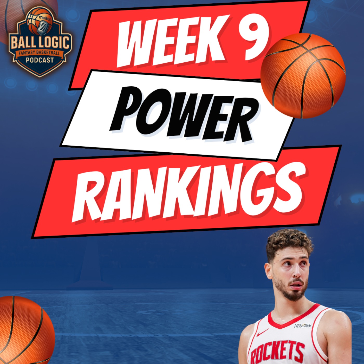 NBA Fantasy Basketball | Ball Logic's Power Rankings | Week 9 episode artwork