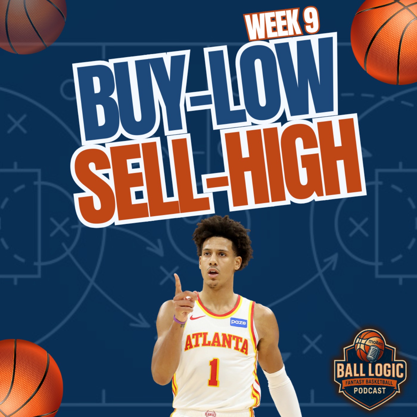 Week 9 Buy-Low & Sell-High | Fantasy Basketball episode artwork
