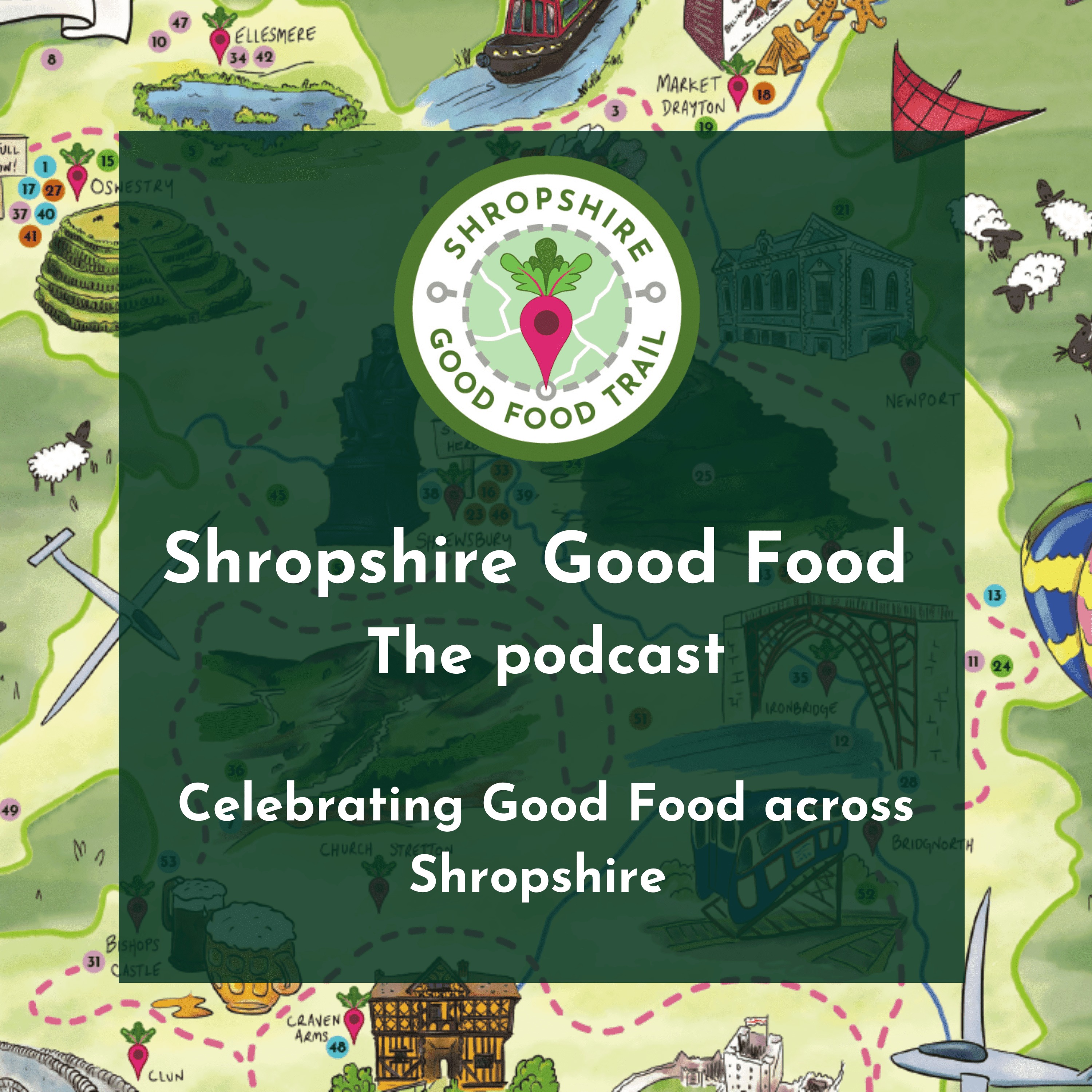 The Shropshire Good Food Trail podcast cover art
