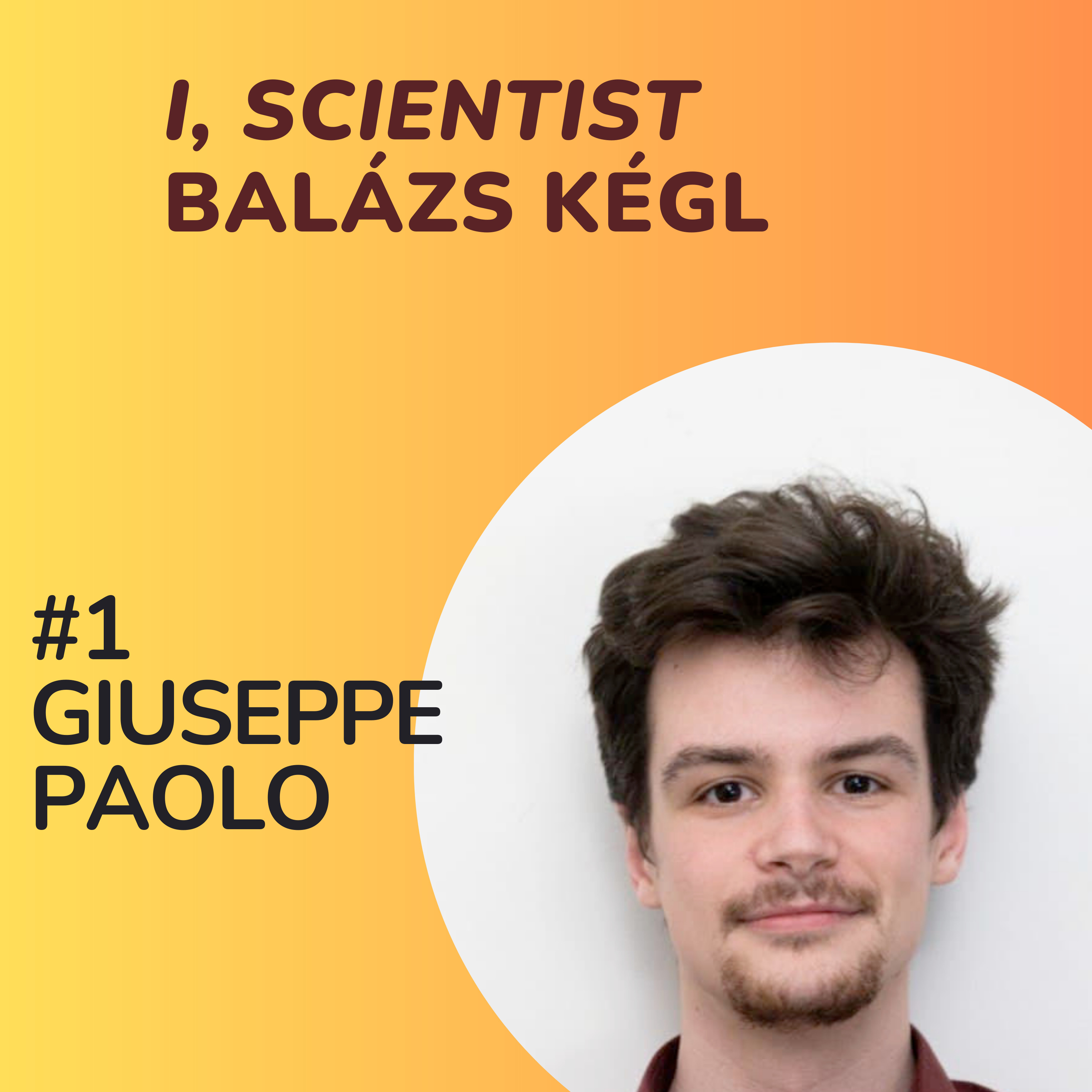 I, scientist with Balazs Kegl