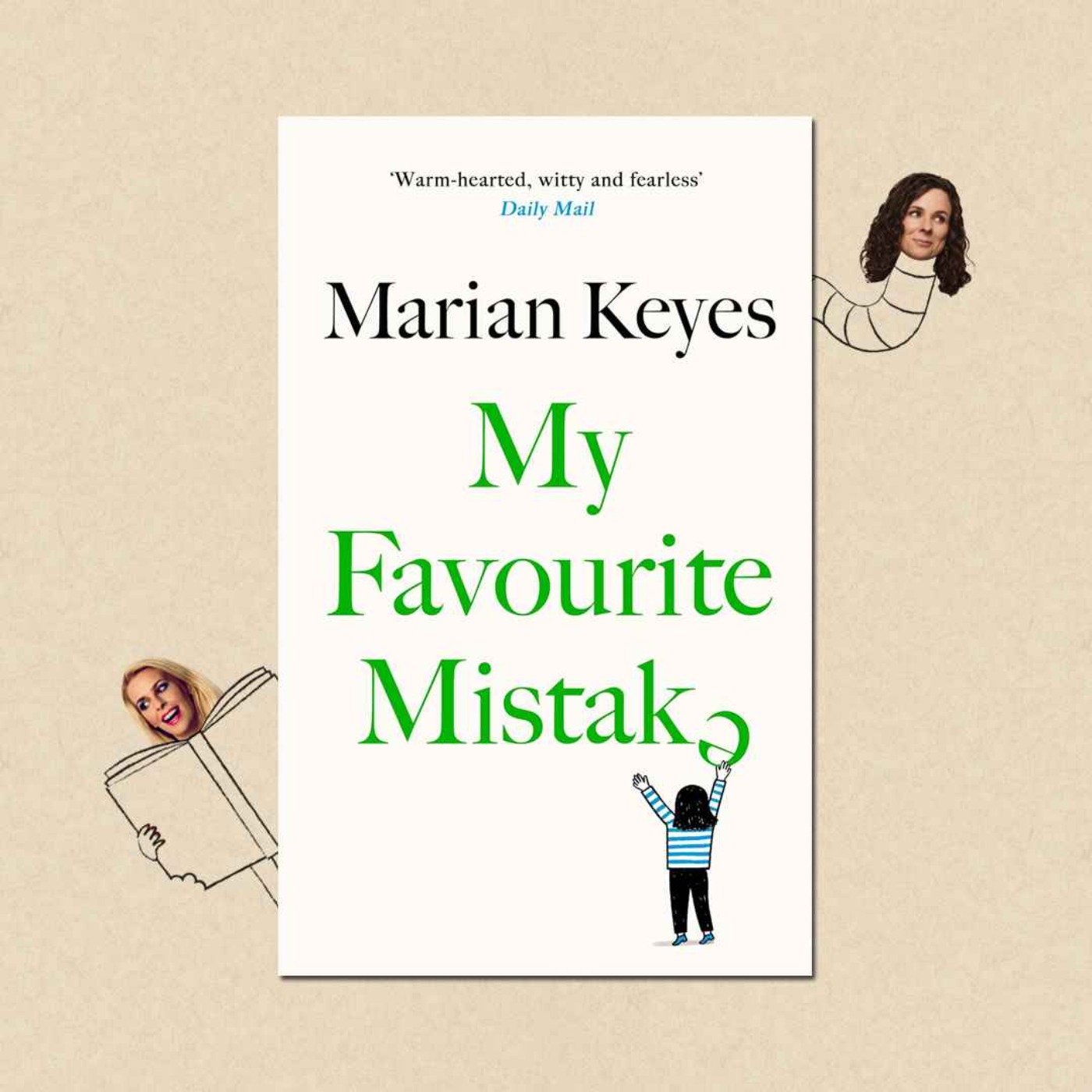 cover art for My Favourite Mistake by Marian Keyes with Marian Keyes