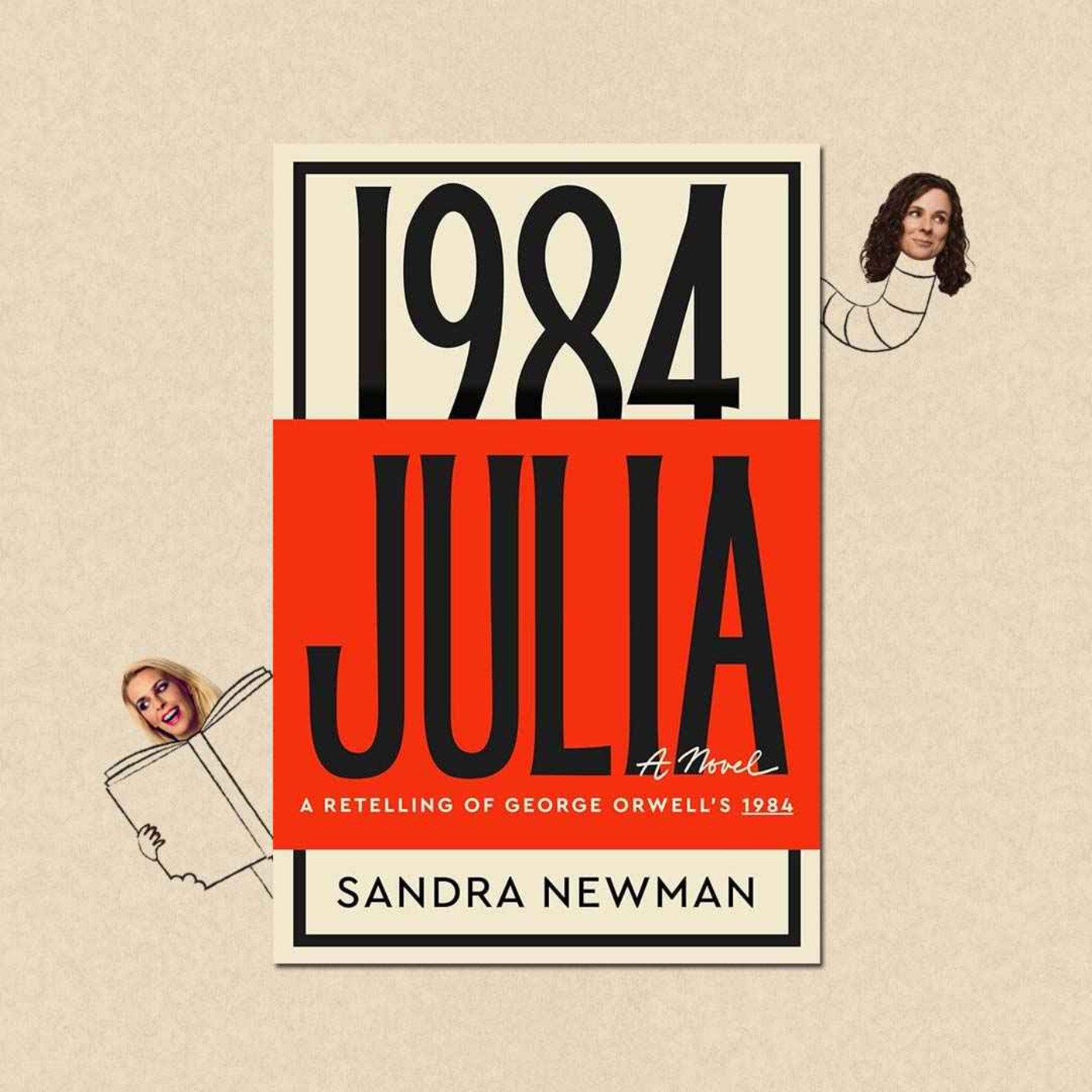 cover art for Julia by Sandra Newman with Daniel Rigby