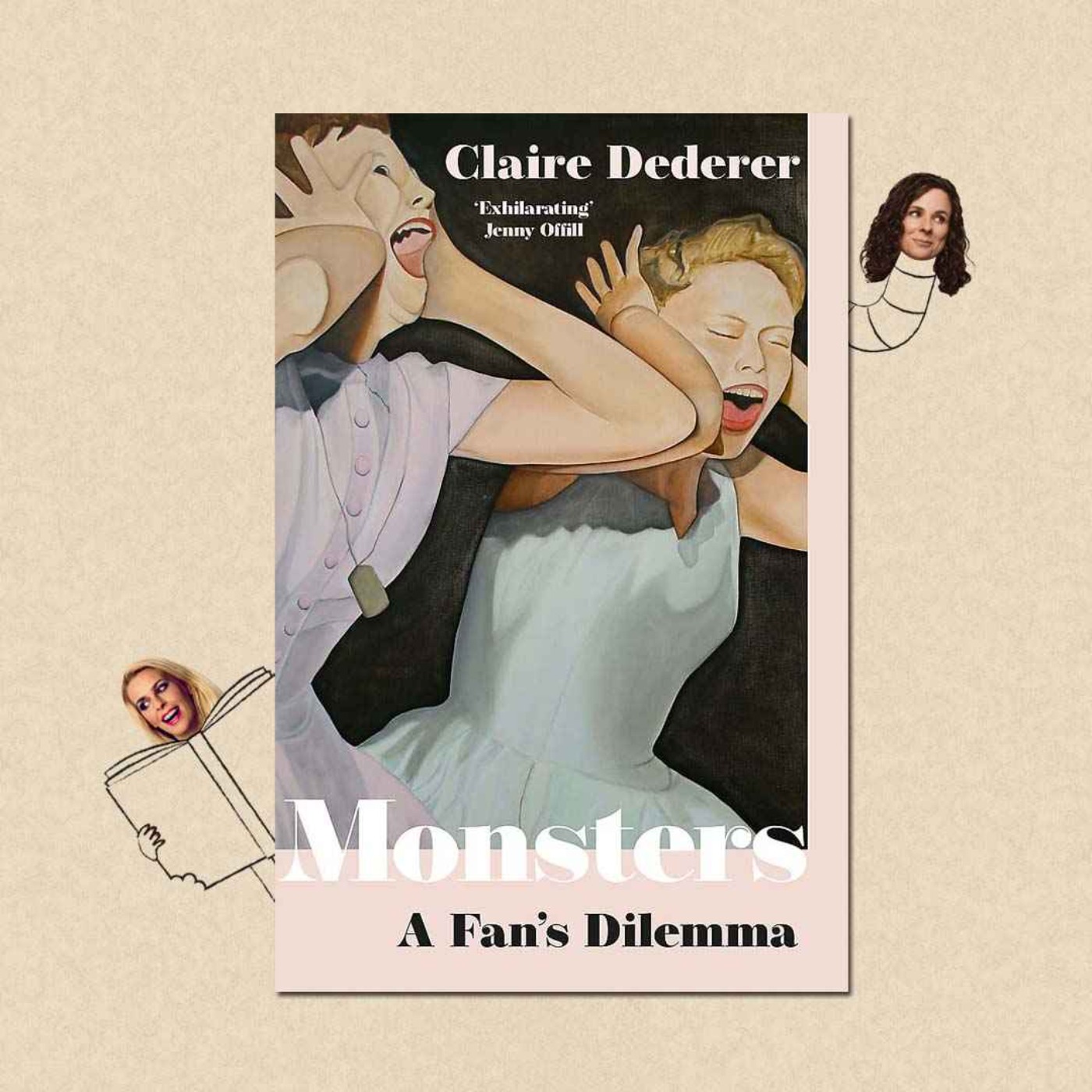 cover art for Monsters: A Fan's Dilemma by Claire Dederer with Winnie M Li
