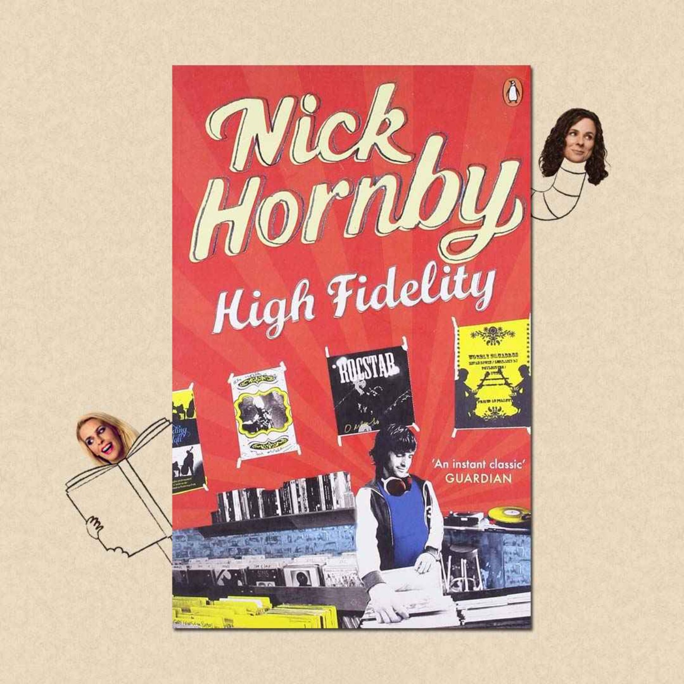 cover art for High Fidelity by Nick Hornby with Nikesh Shukla