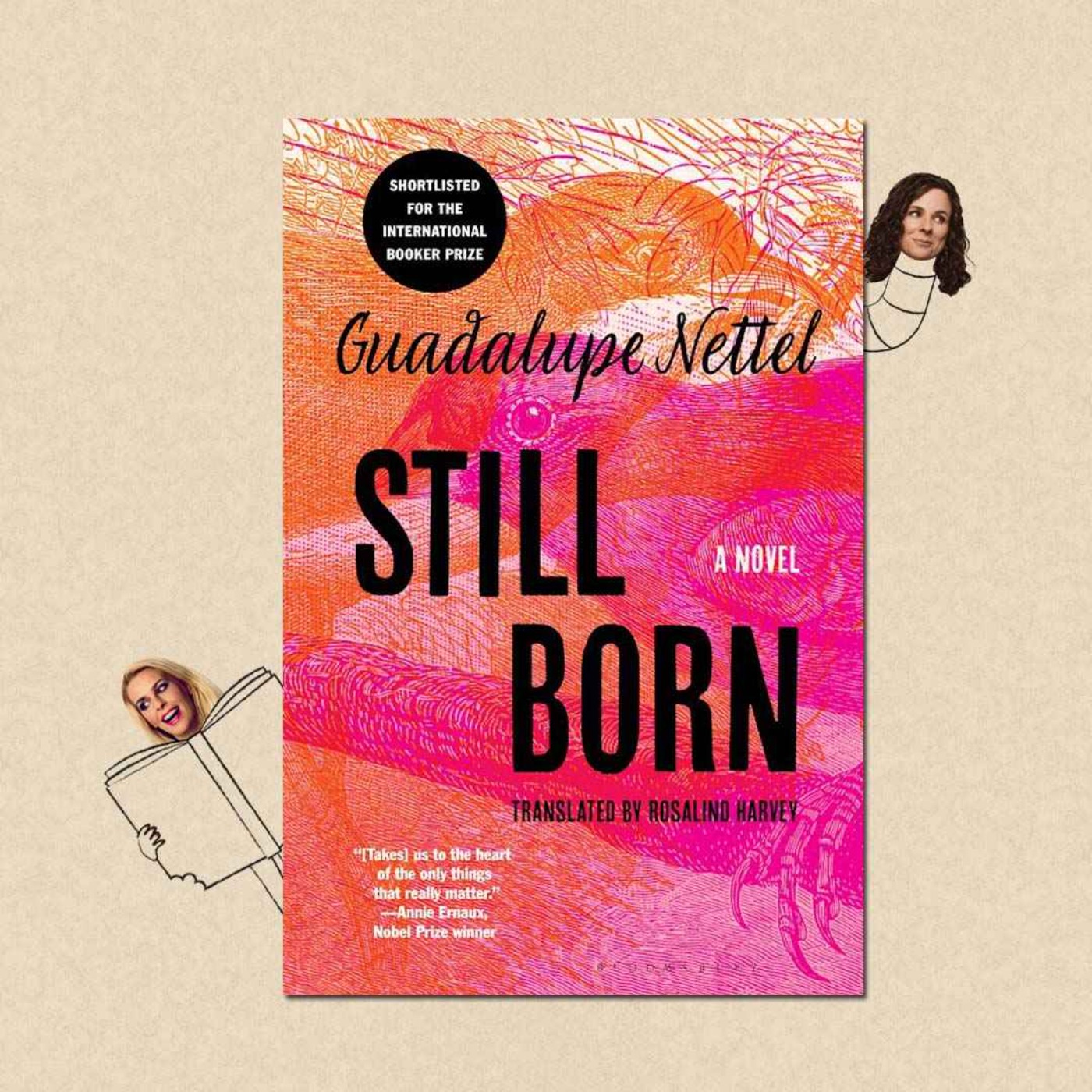 cover art for Still Born by Guadalupe Nettel with Emma Gannon