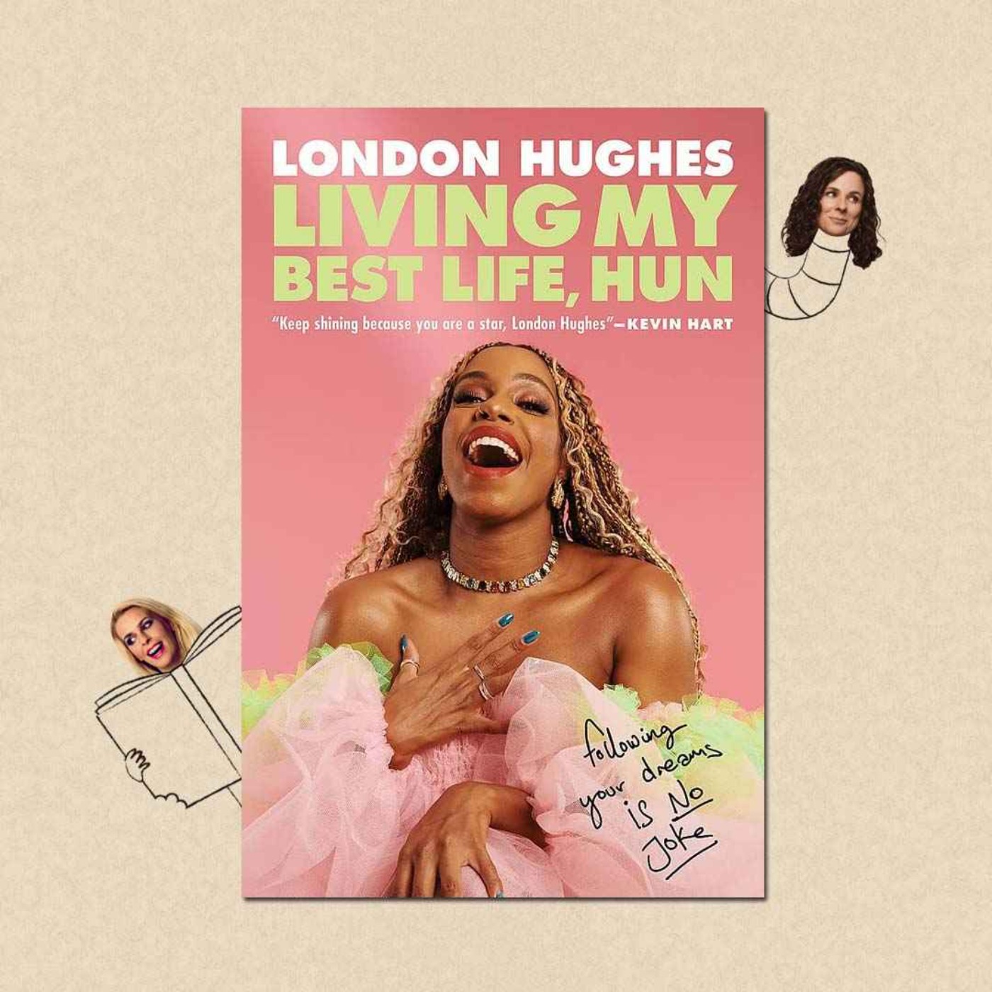 cover art for Living My Best Life, Hun by London Hughes with London Hughes