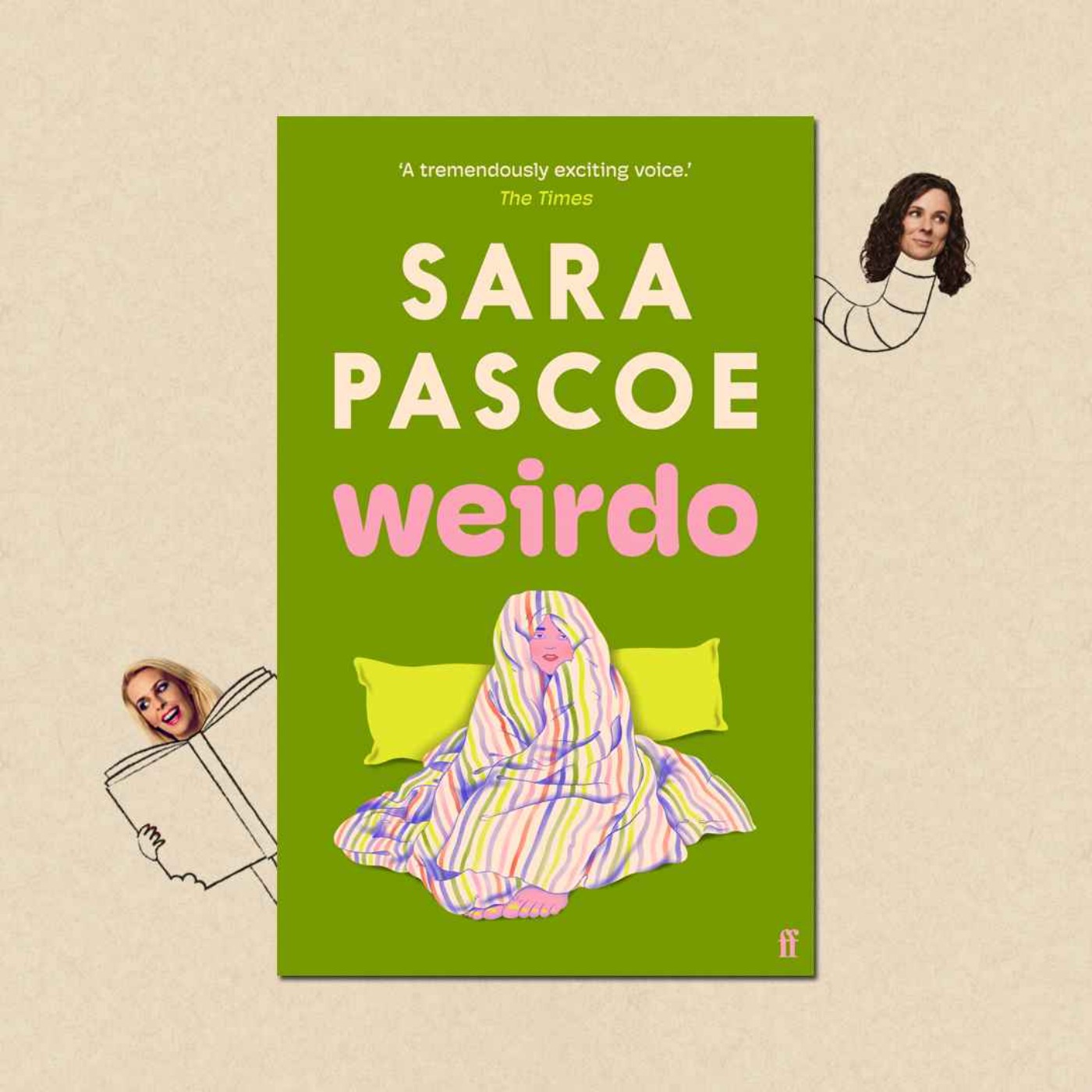 cover art for Weirdo by Sara Pascoe with Shaparak Khorsandi and Emma Jane Unsworth (Live at 21Soho)