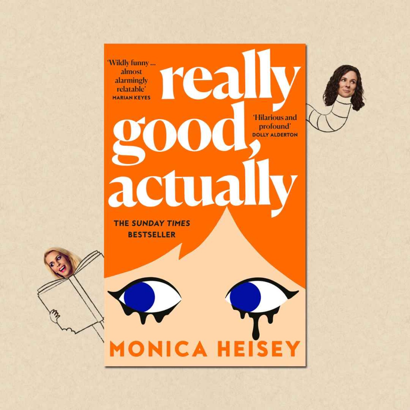 cover art for Really Good, Actually by Monica Heisey with Monica Heisey