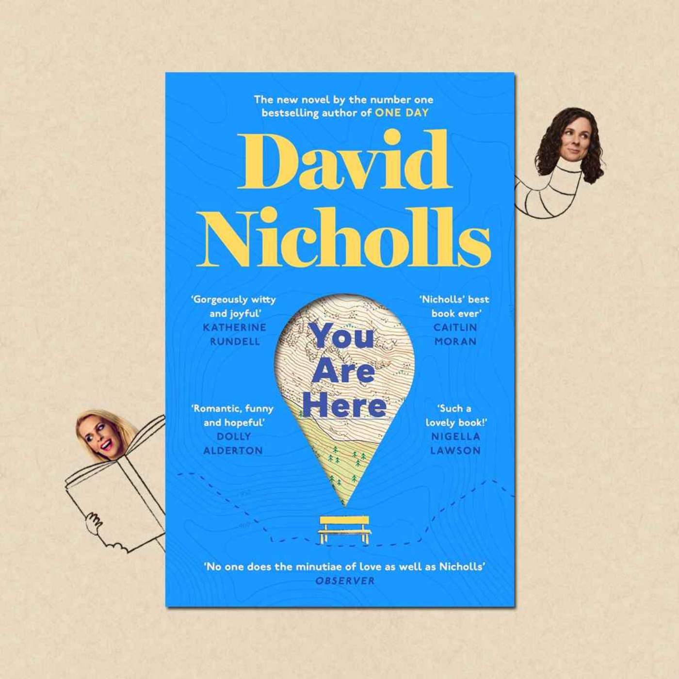 cover art for You Are Here by David Nicholls with David Nicholls