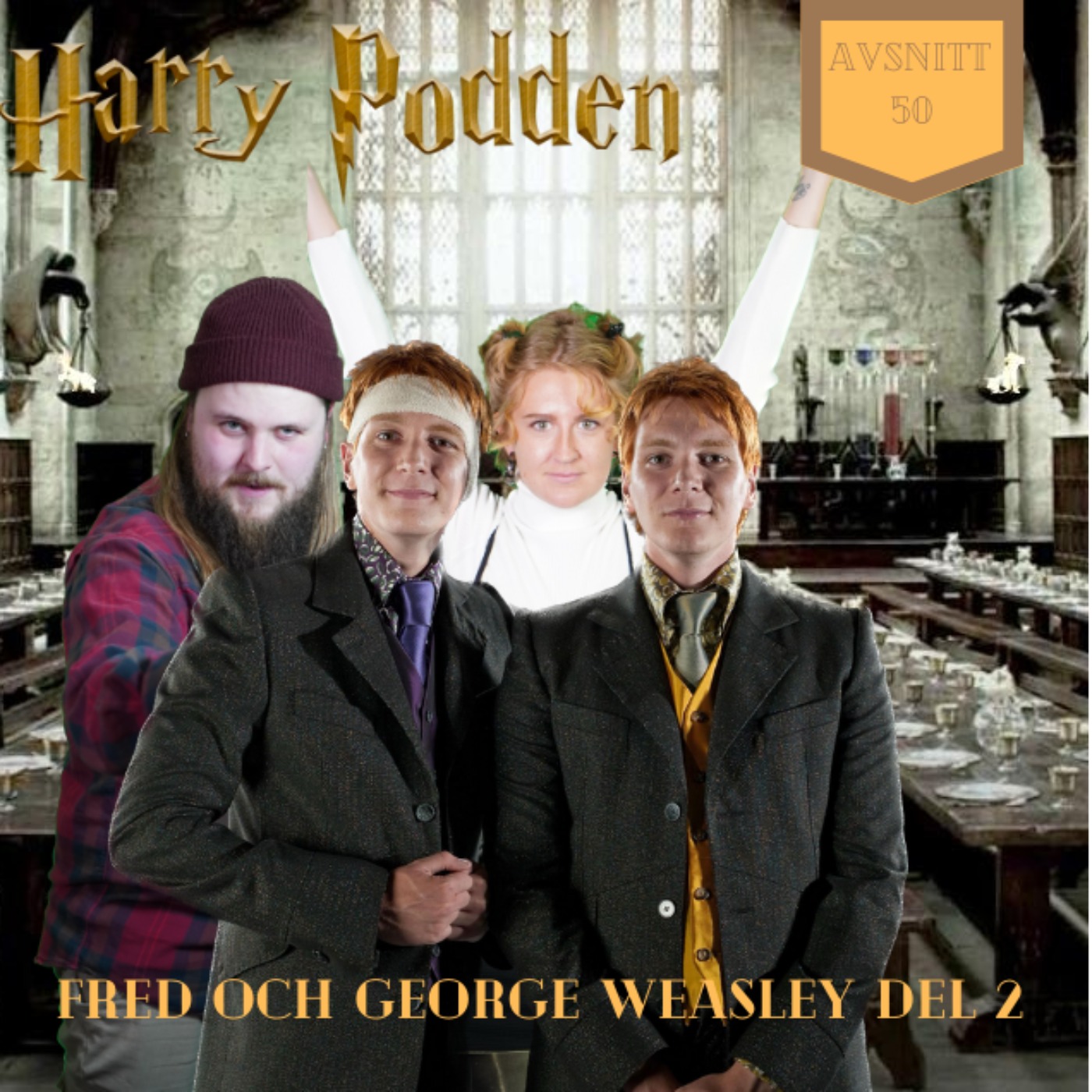 cover art for Fred och George Weasley del 2