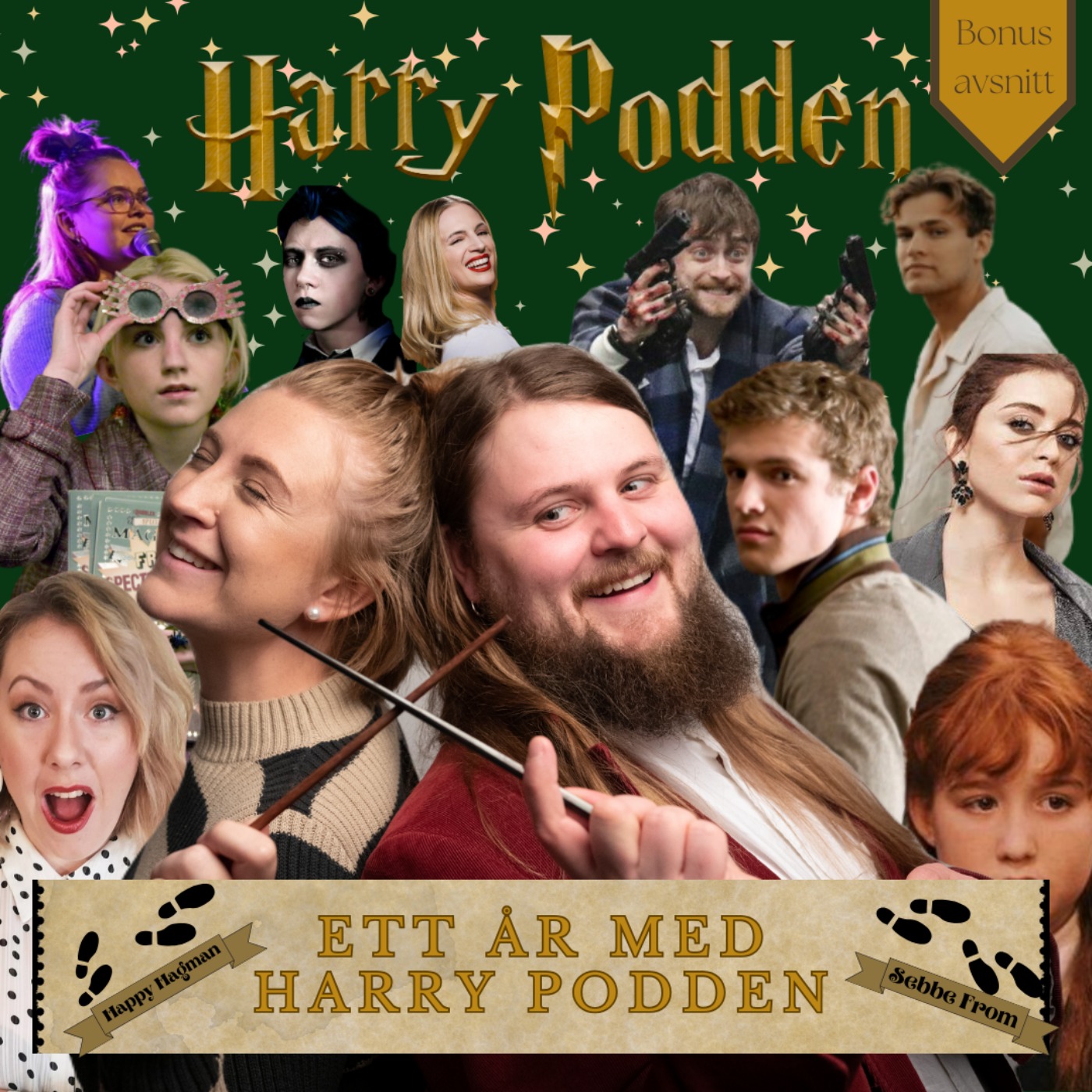 cover art for Ett år med Harry Podden