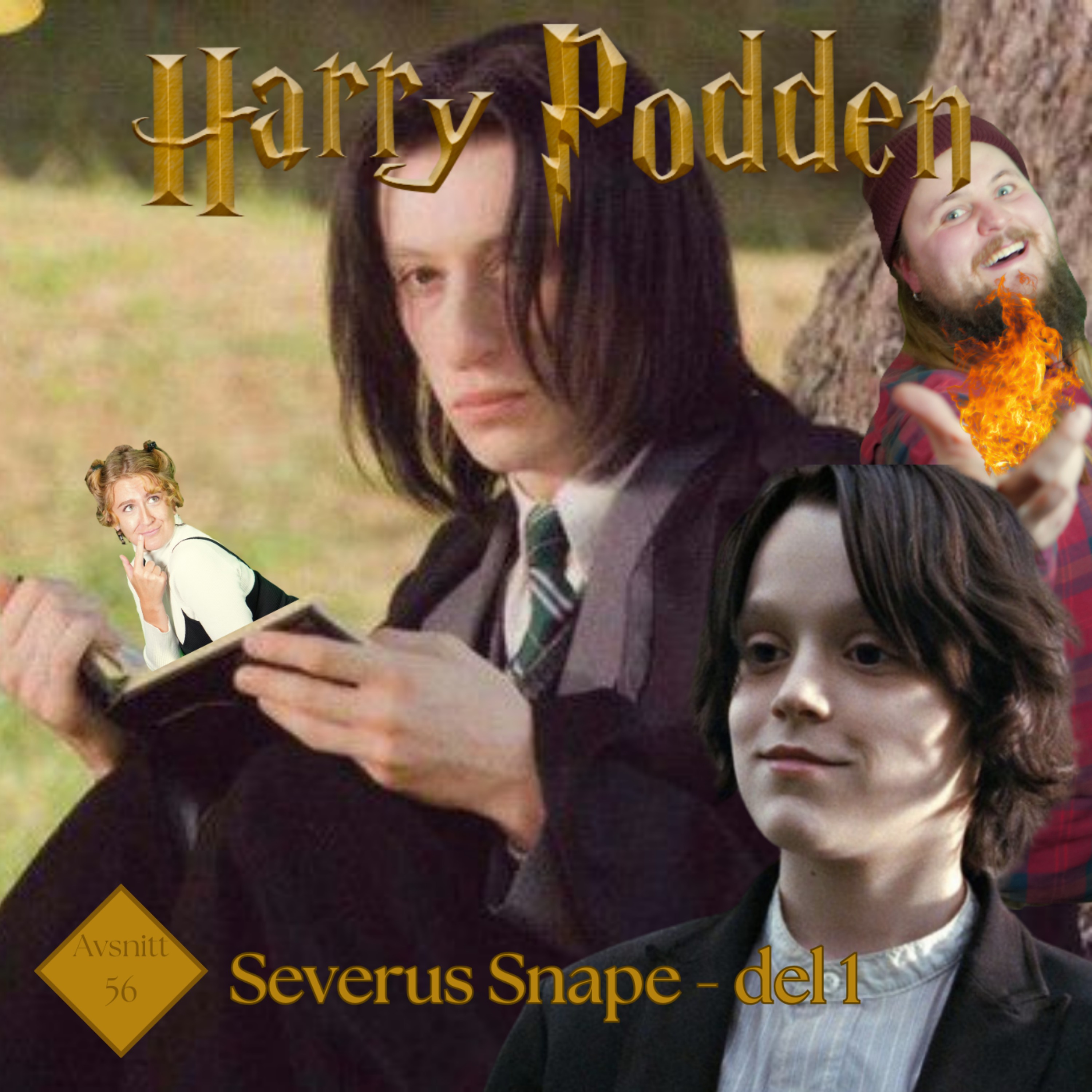 cover art for Severus Snape del 1