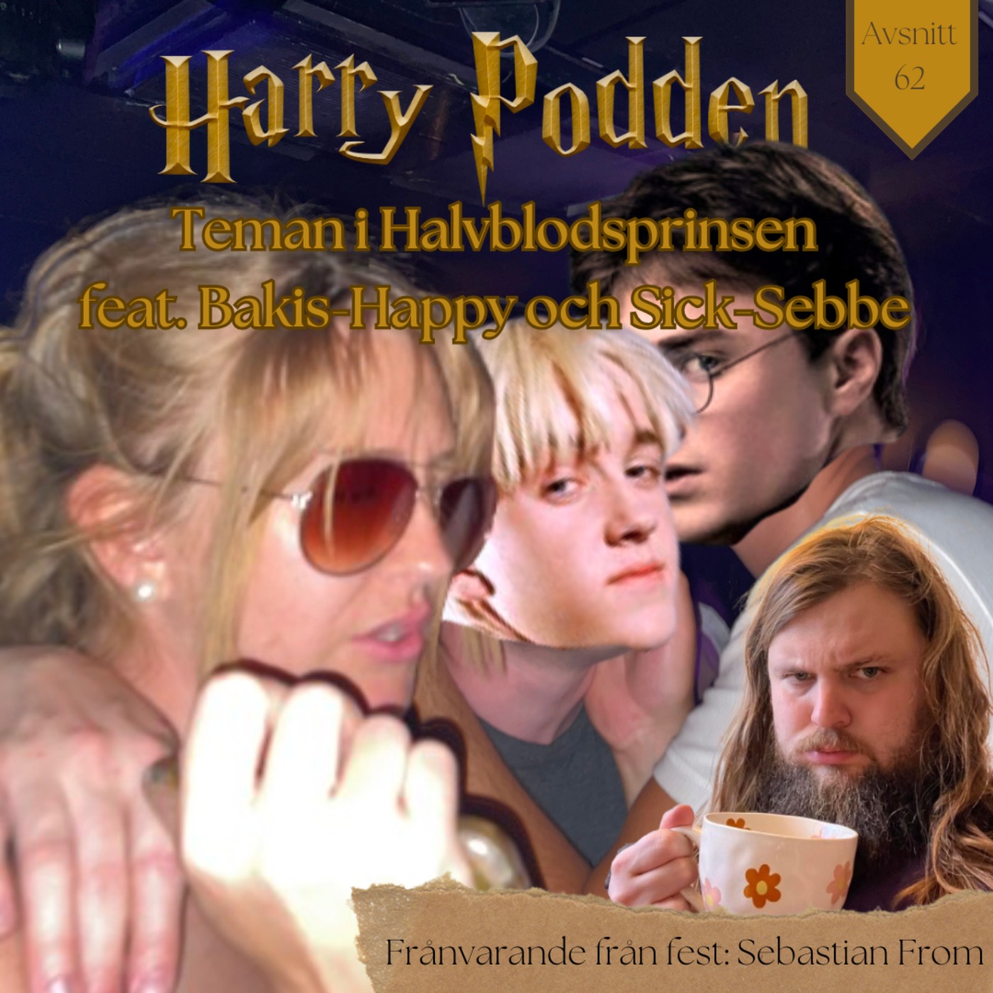 cover art for Teman i Halvblodsprinsen