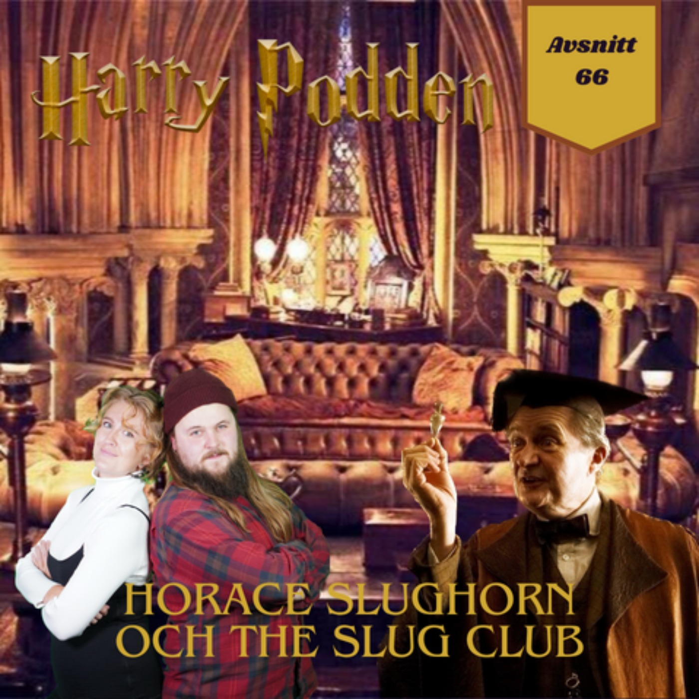 cover art for Horace Slughorn och the Slug Club