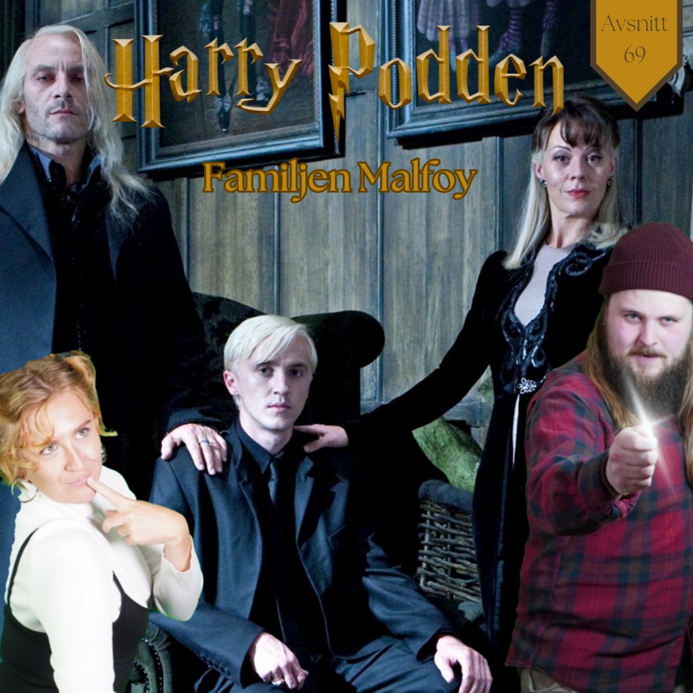 cover art for Familjen Malfoy