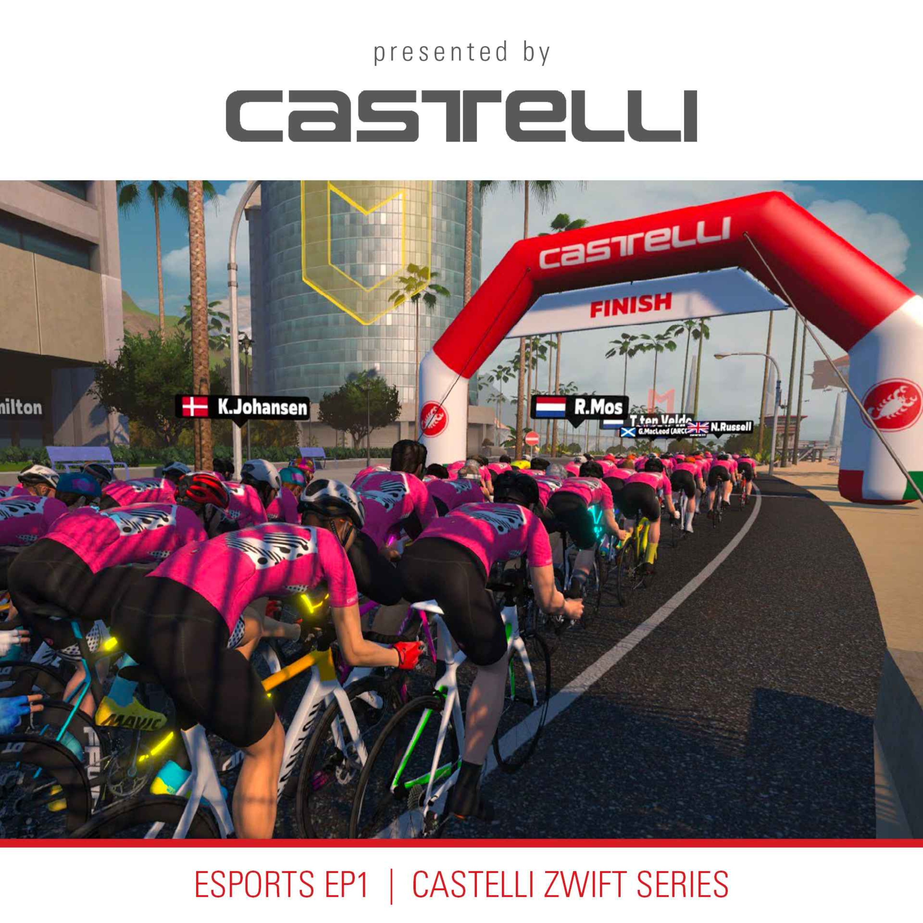 cover art for  eSports | Zwift Overview, Castelli Events, Riding Gear, Community 