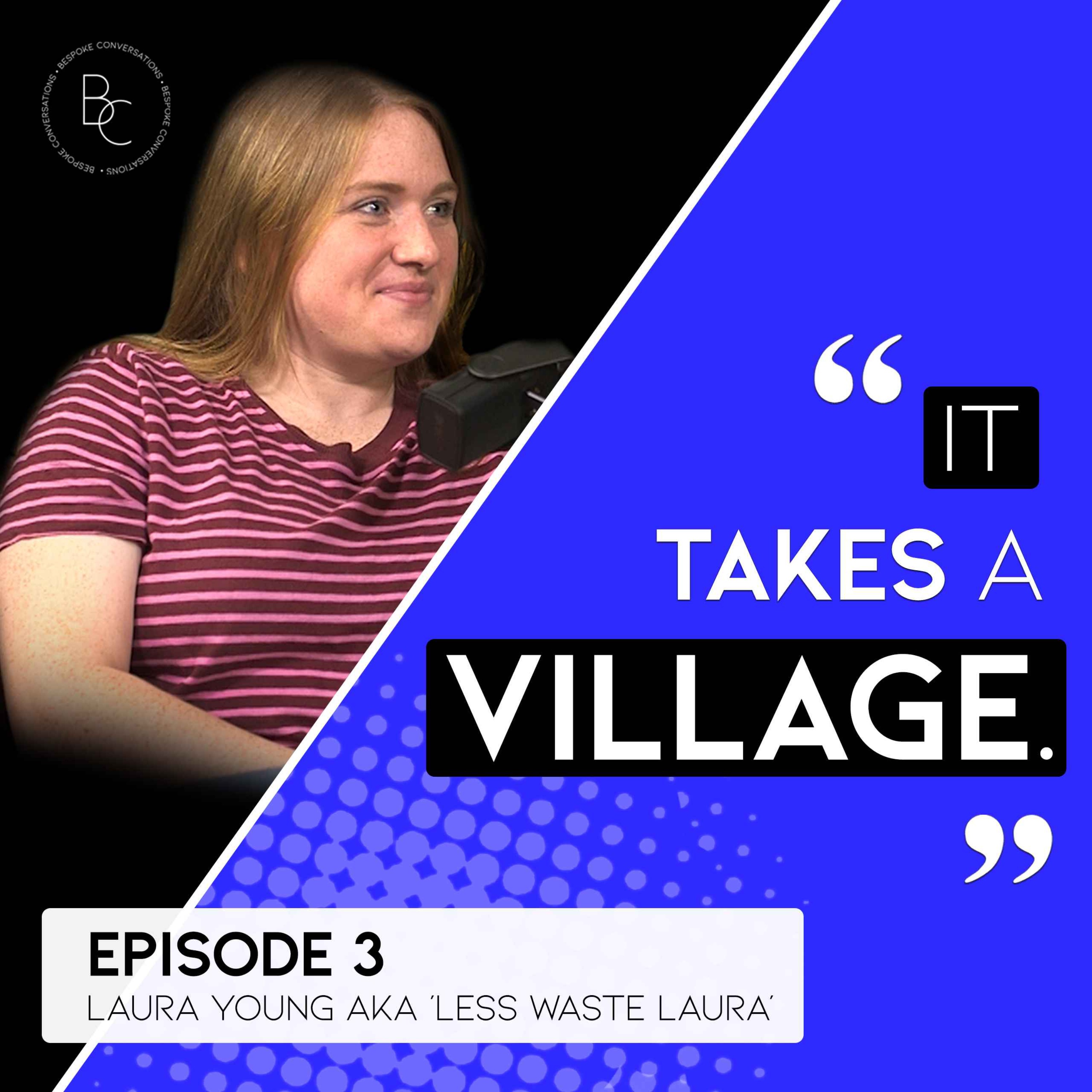 "It takes a village" episode artwork