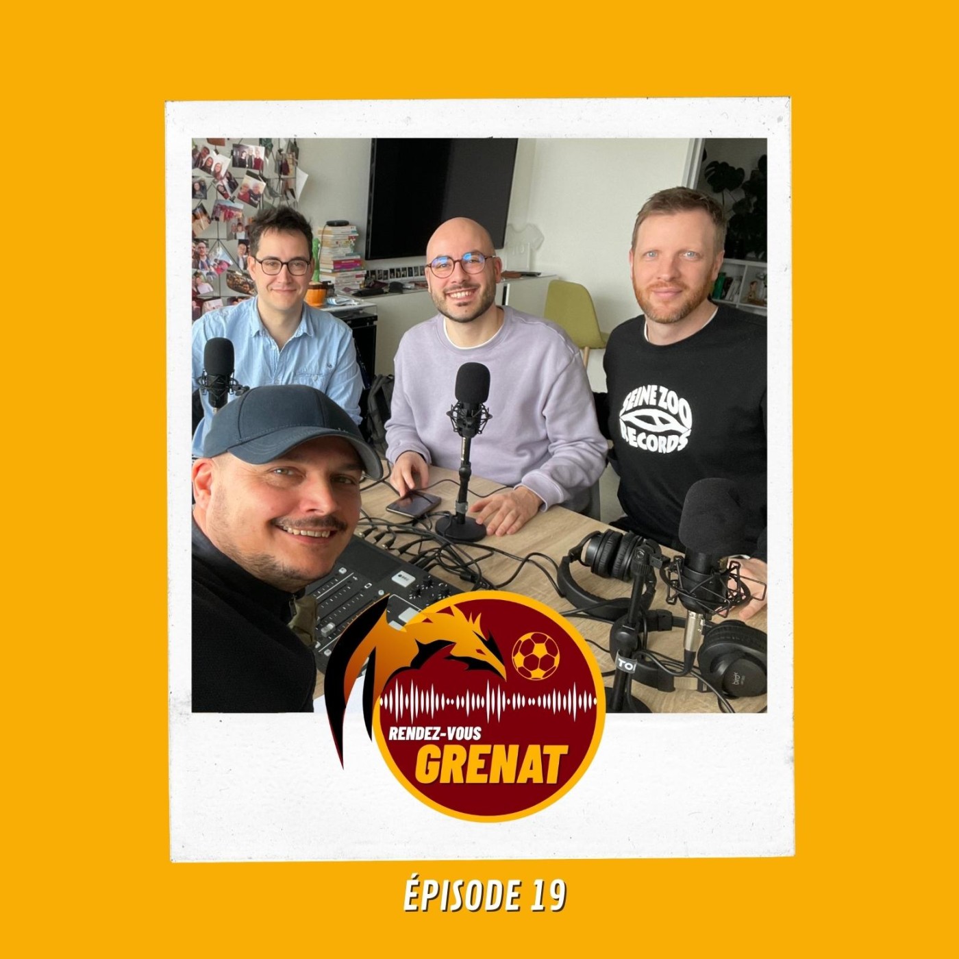 #19 - RDV Grenat (14/02) : Loïc Wacziak (photographe professionnel Roland-Garros, FC Metz ...) et Thomas Lavaud (journaliste France Bleu)