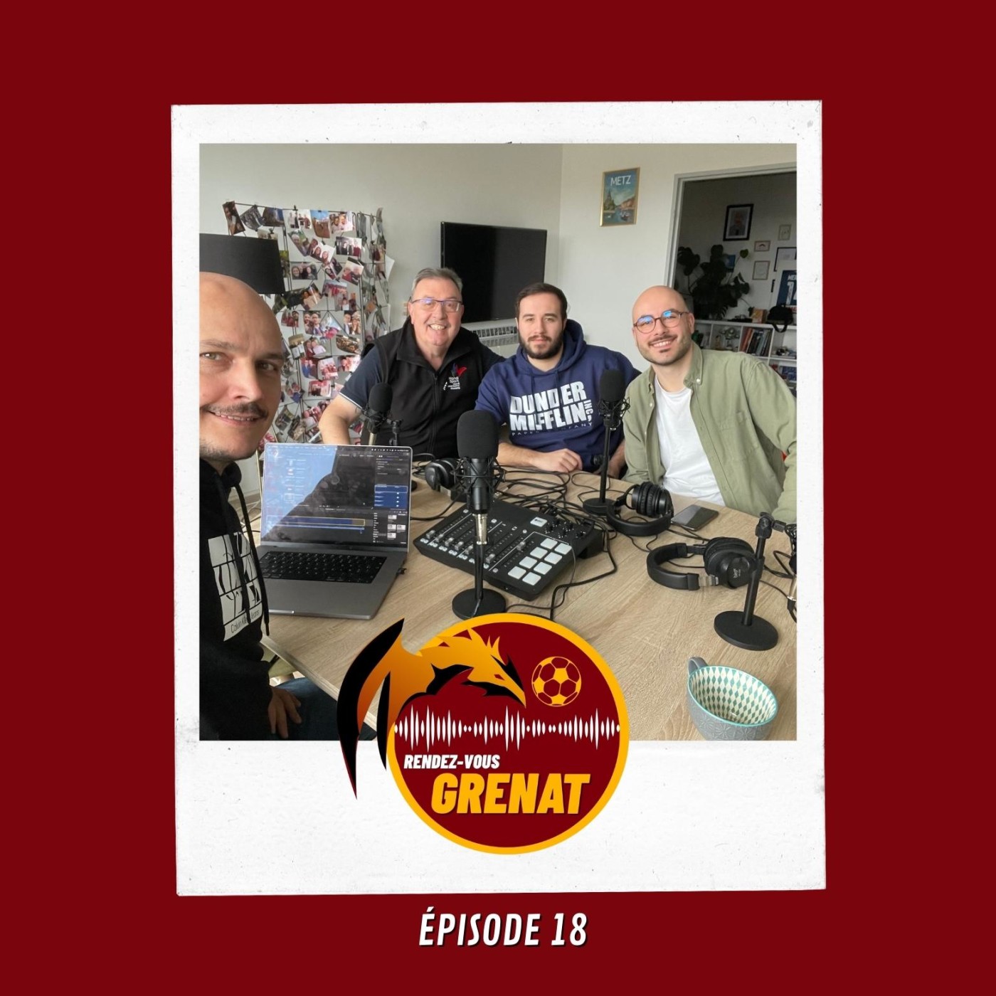 #18 - RDV Grenat (30/01) : Arthur Carmier (rédacteur Let's Go Metz) et Jean-Marie Donatello (Président du Comité Handisport Moselle)