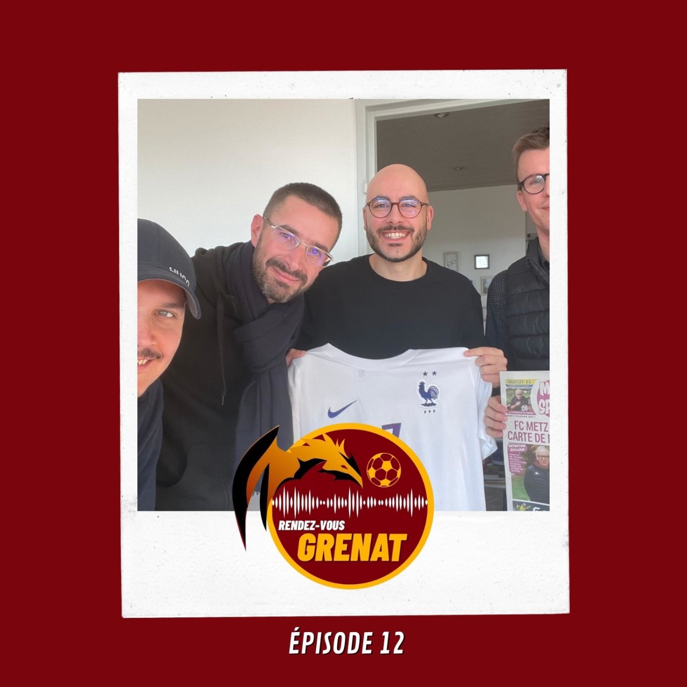#12 - RDV Grenat (23/11) : Lionel Schneider (arbitre et journaliste Metz Sport) & Maxime Rodhain (journaliste sport Républicain Lorrain)