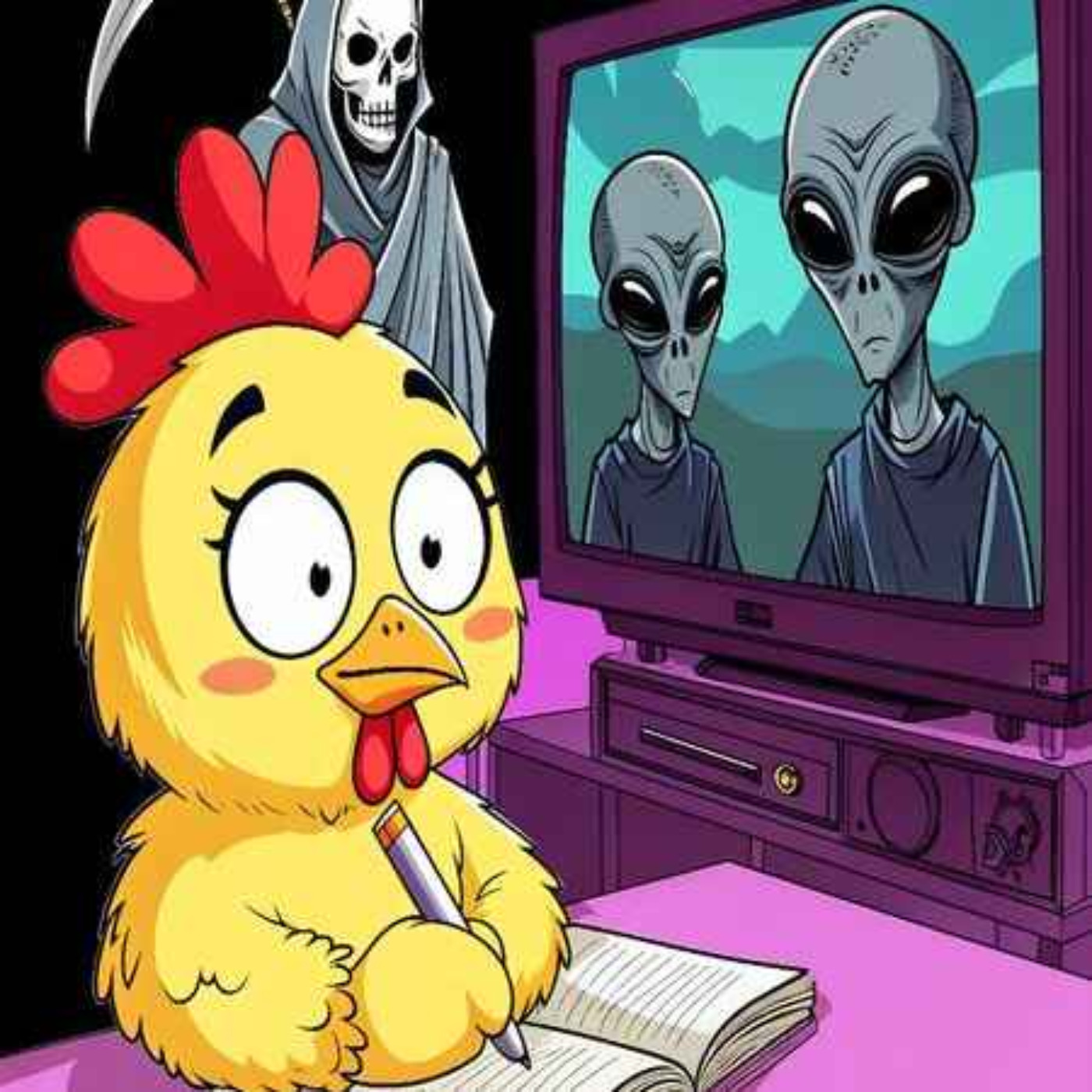 Bad Omens or the insane unfortunate ravings of a mad chicken