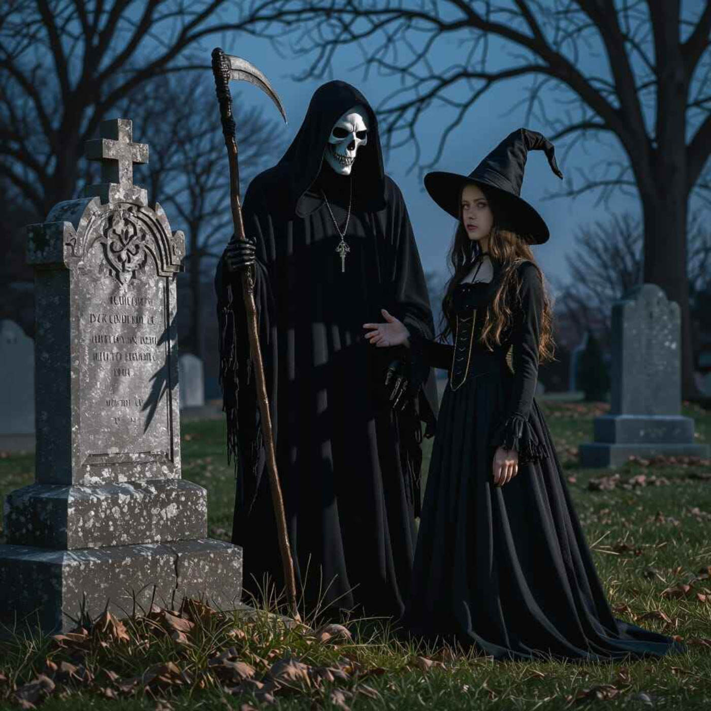 The Magicians: The Grim Reaper and Child, Reading