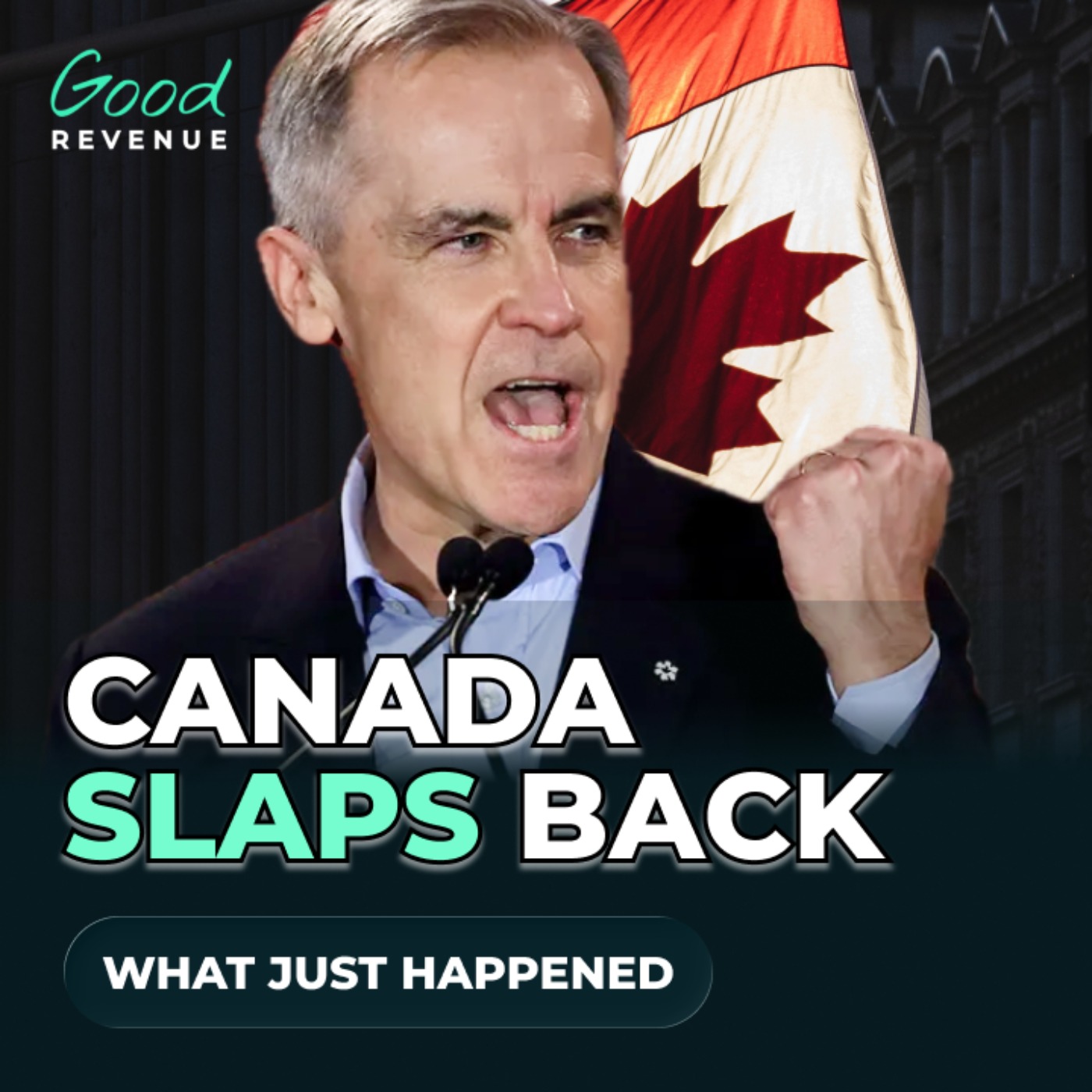 Red States Lose Big: Mark Carney's $20B Tariff Retaliation episode artwork