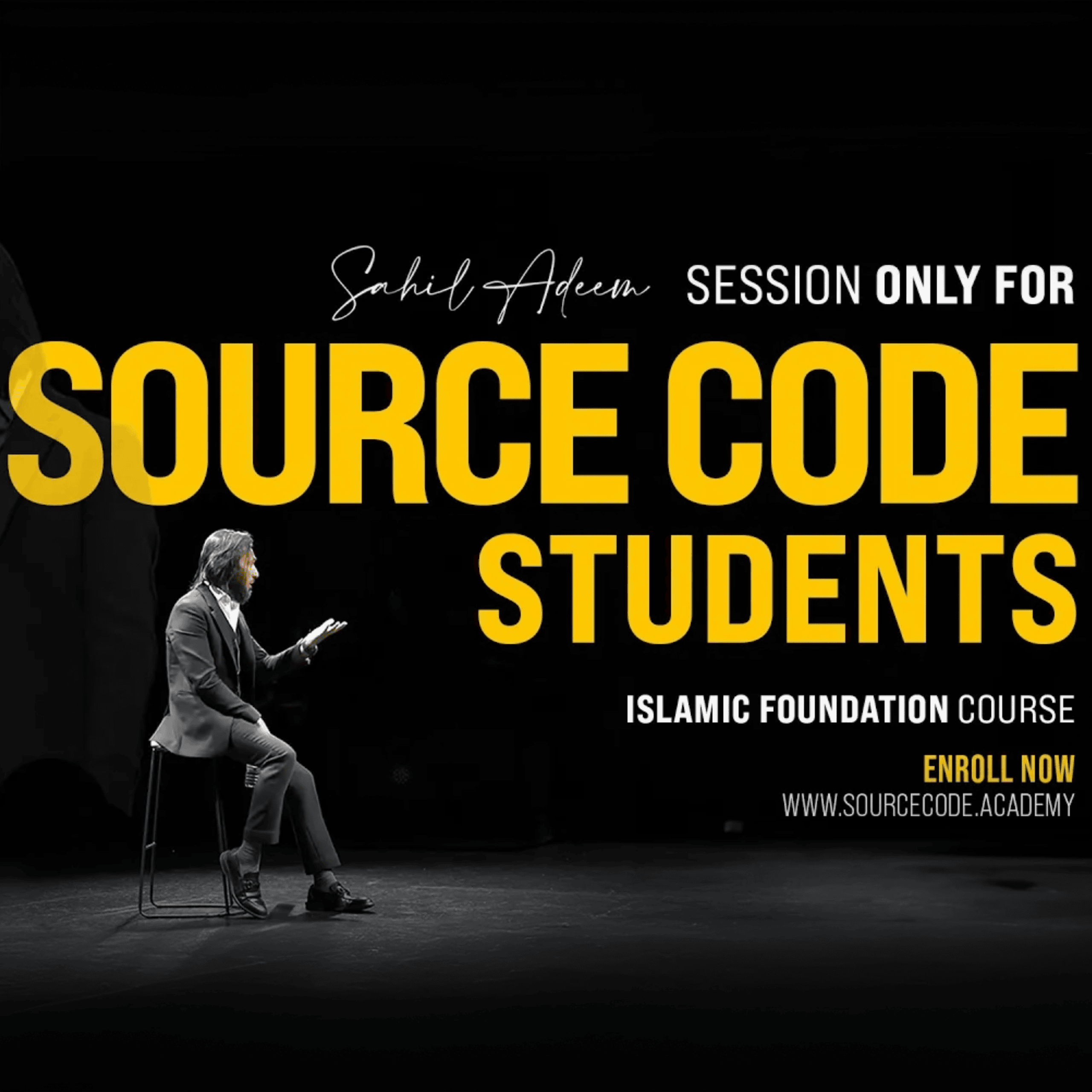 Sahil Adeem live with Source Code Academy Students｜Sahil Adeem Podcast