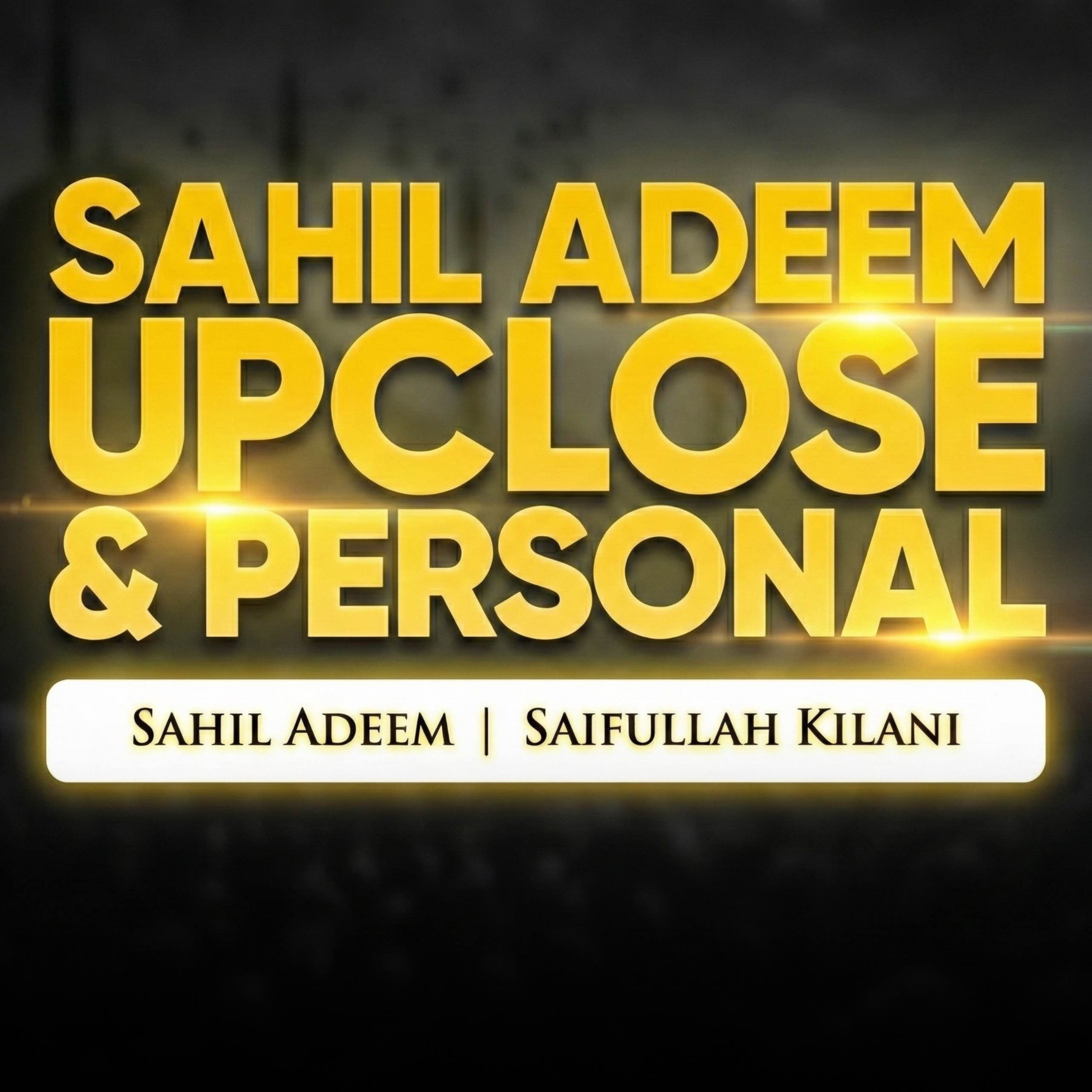 Politics, Poetry, Telecom and Father’s Forced Exile | Sahil Adeem Podcast
