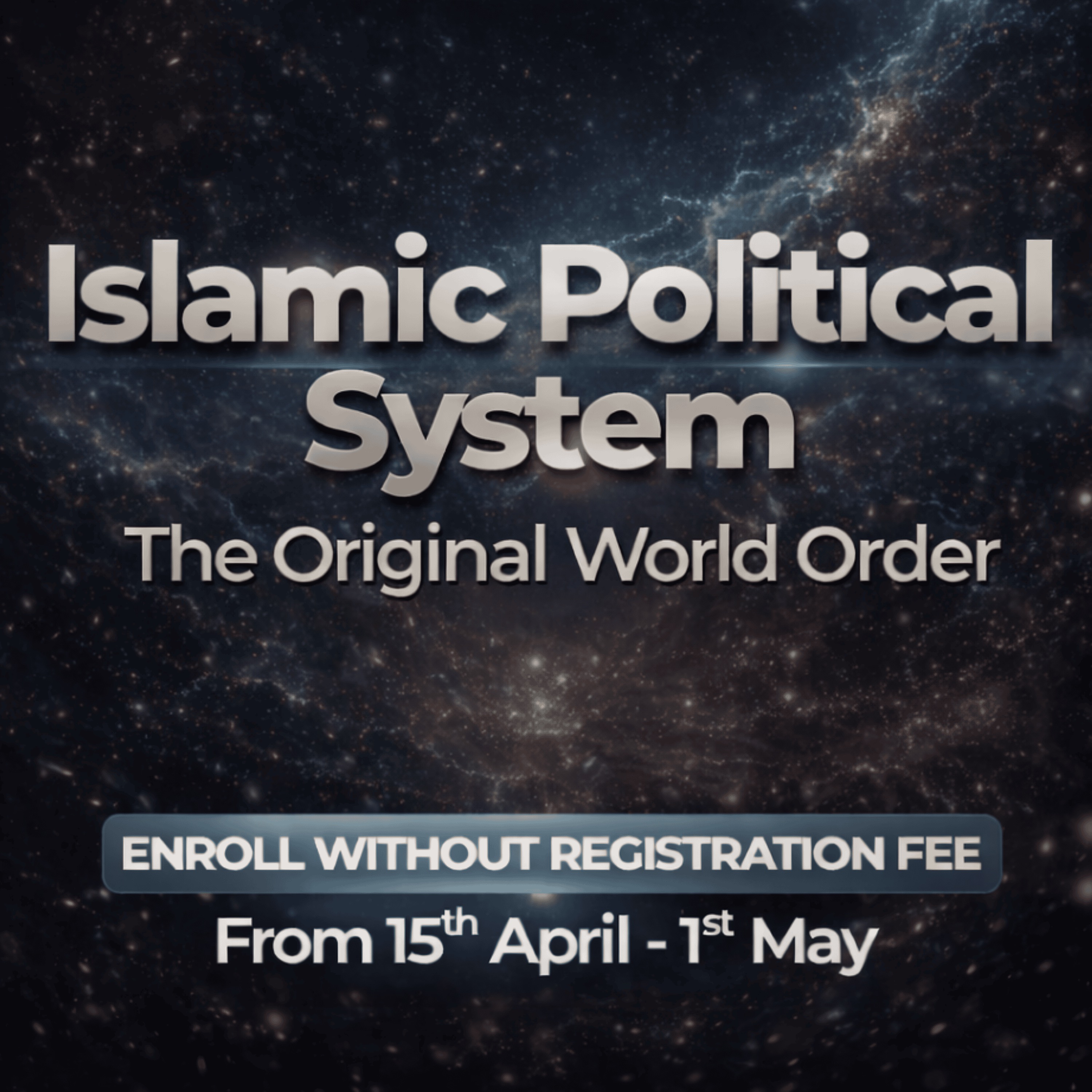 Islamic Political System Batch 1 (Al Isra’) | Sahil Adeem Podcast episode artwork