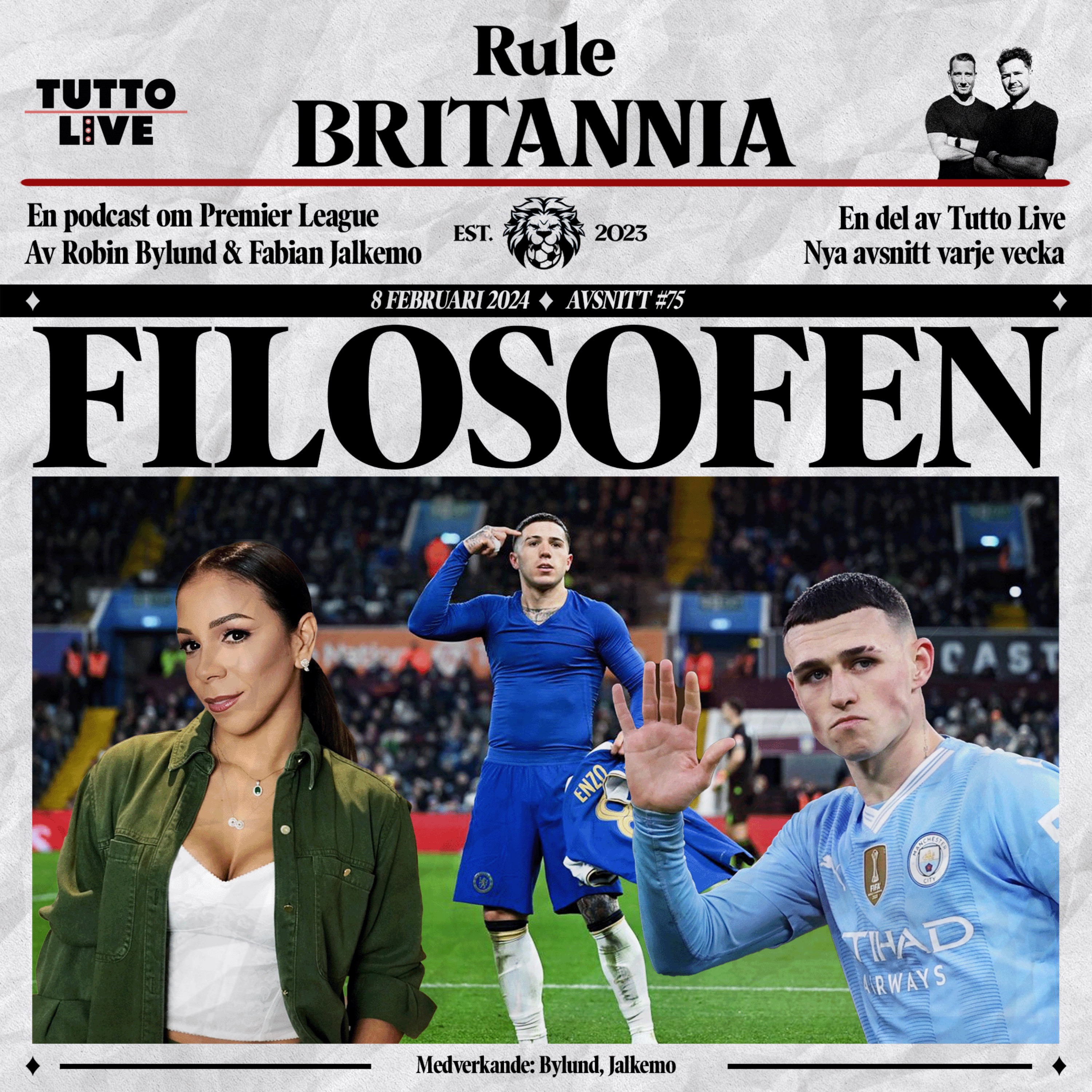 RULE BRITANNIA #75 - FILOSOFEN episode artwork