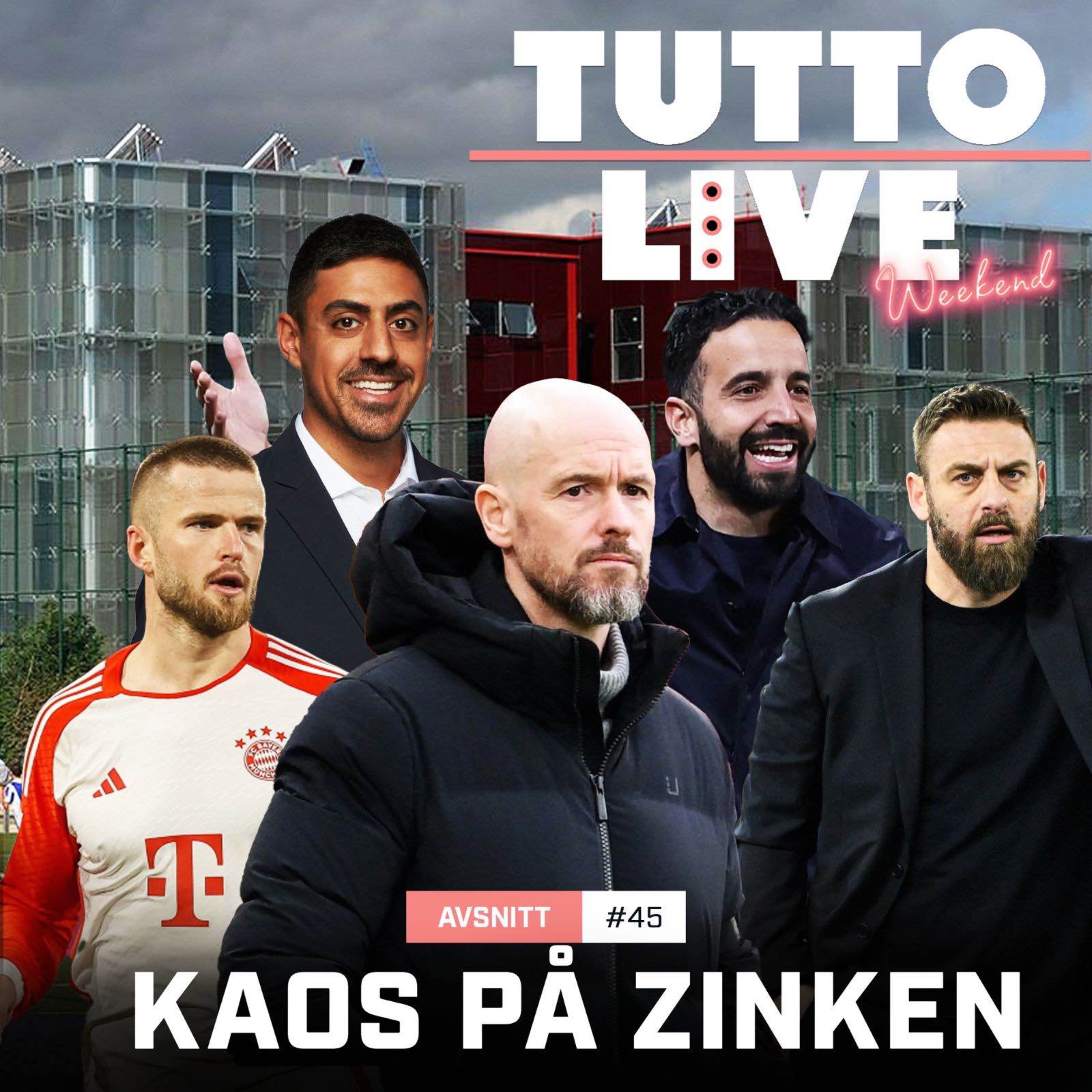 cover art for TUTTO LIVE WEEKEND #45 - KAOS PÅ ZINKEN
