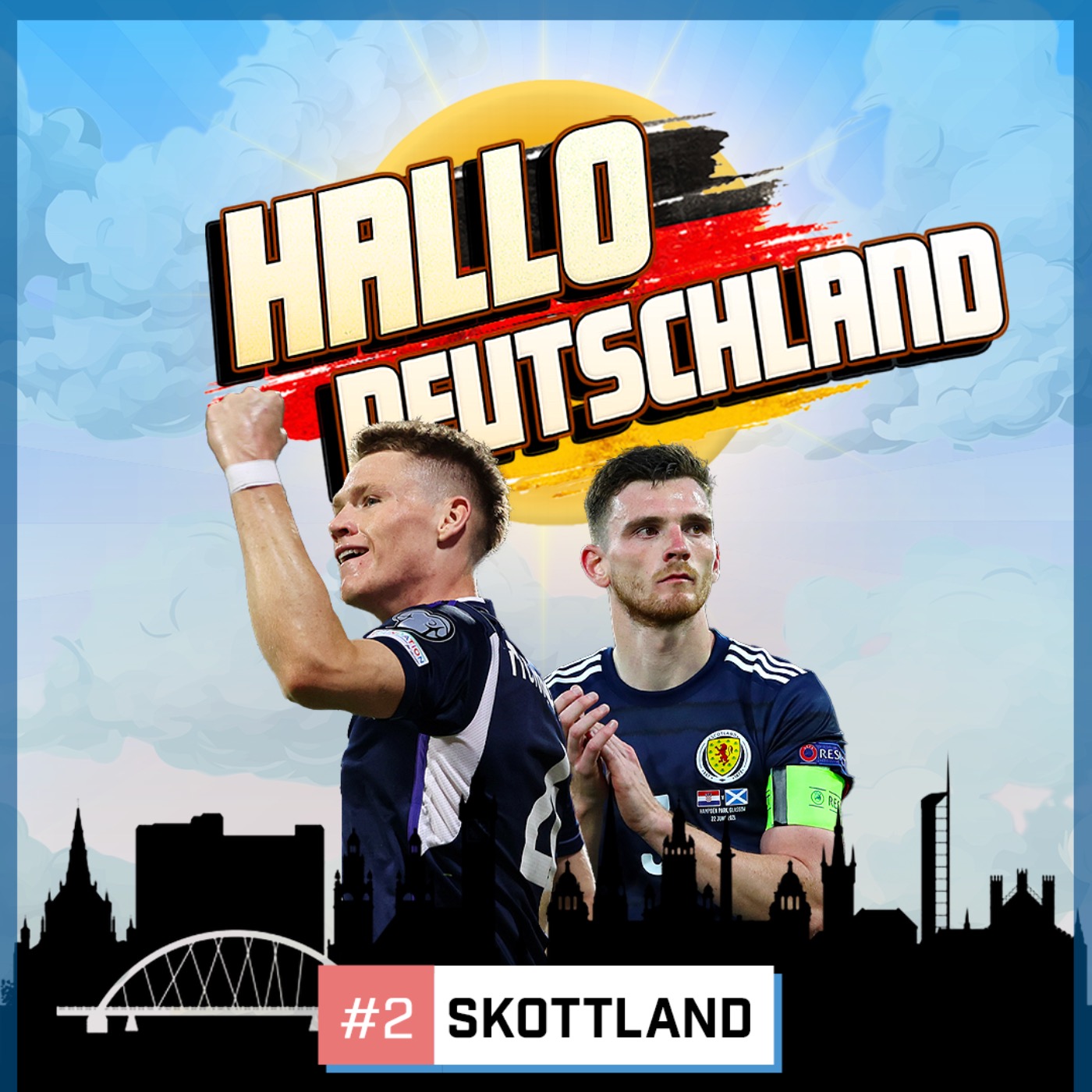 cover art for Hallo Deutschland - Skottland