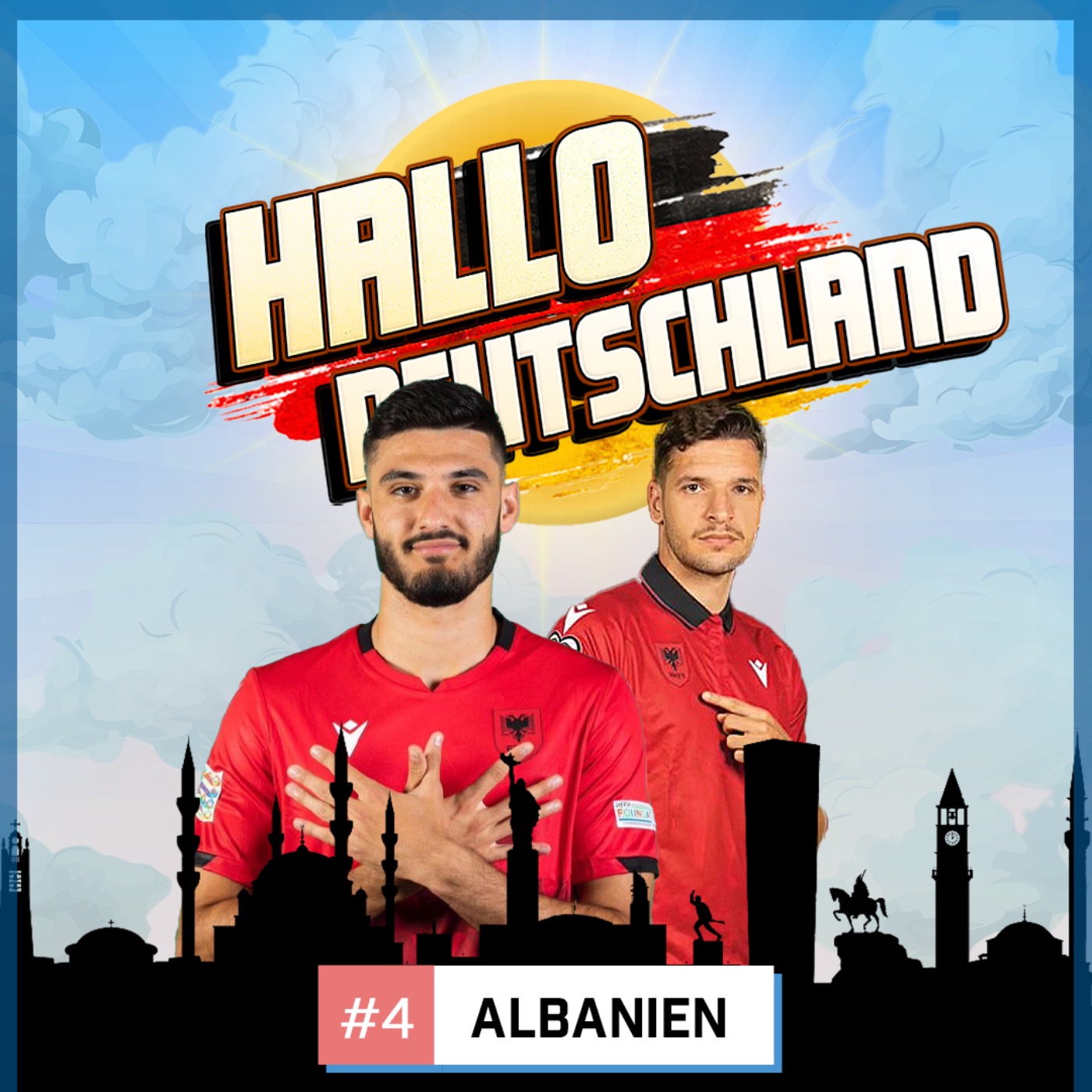 cover art for Hallo Deutschland - Albanien