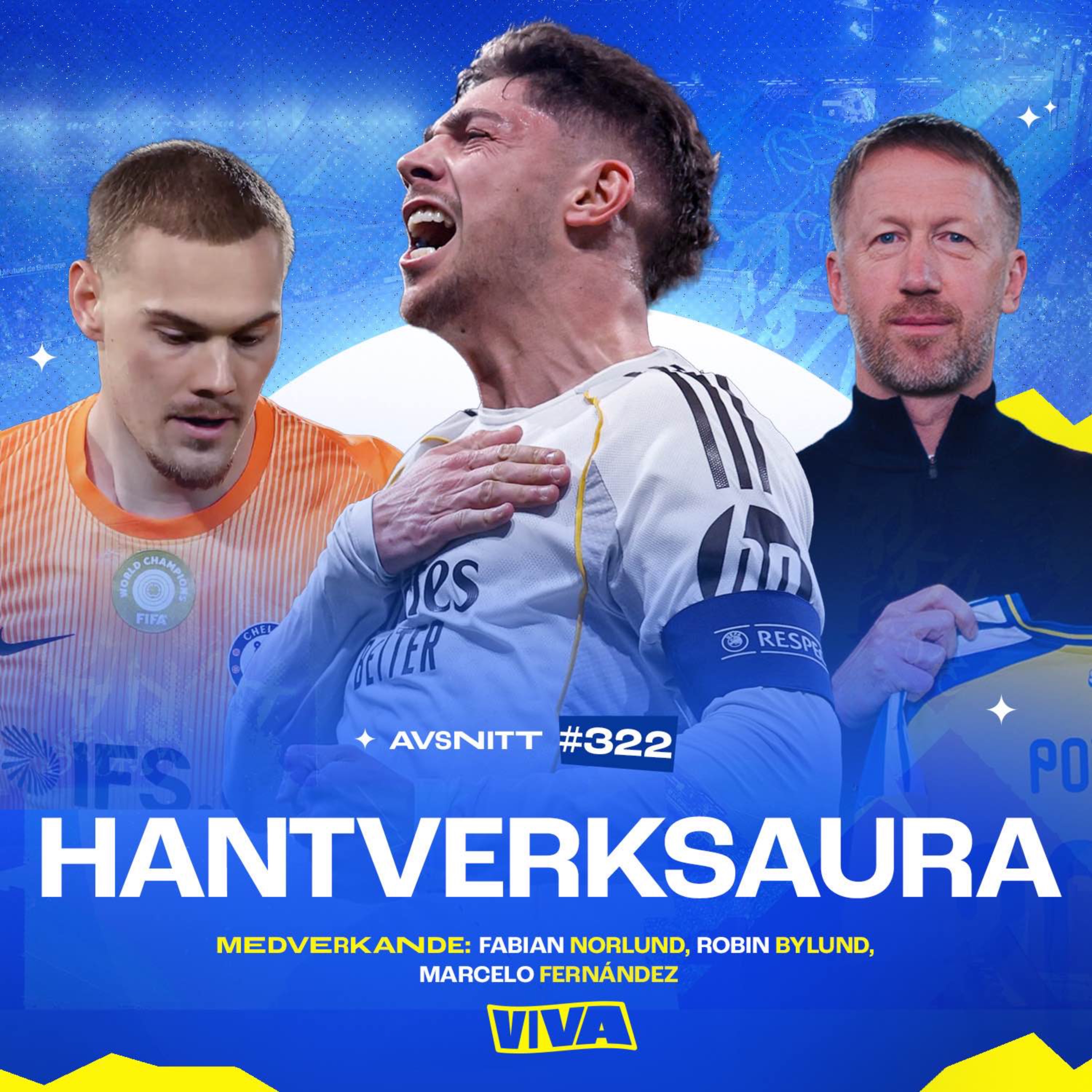 #322 Valverdes magiska CL-kväll | Graham Potter förlänger med landslaget | PSG har vaknat