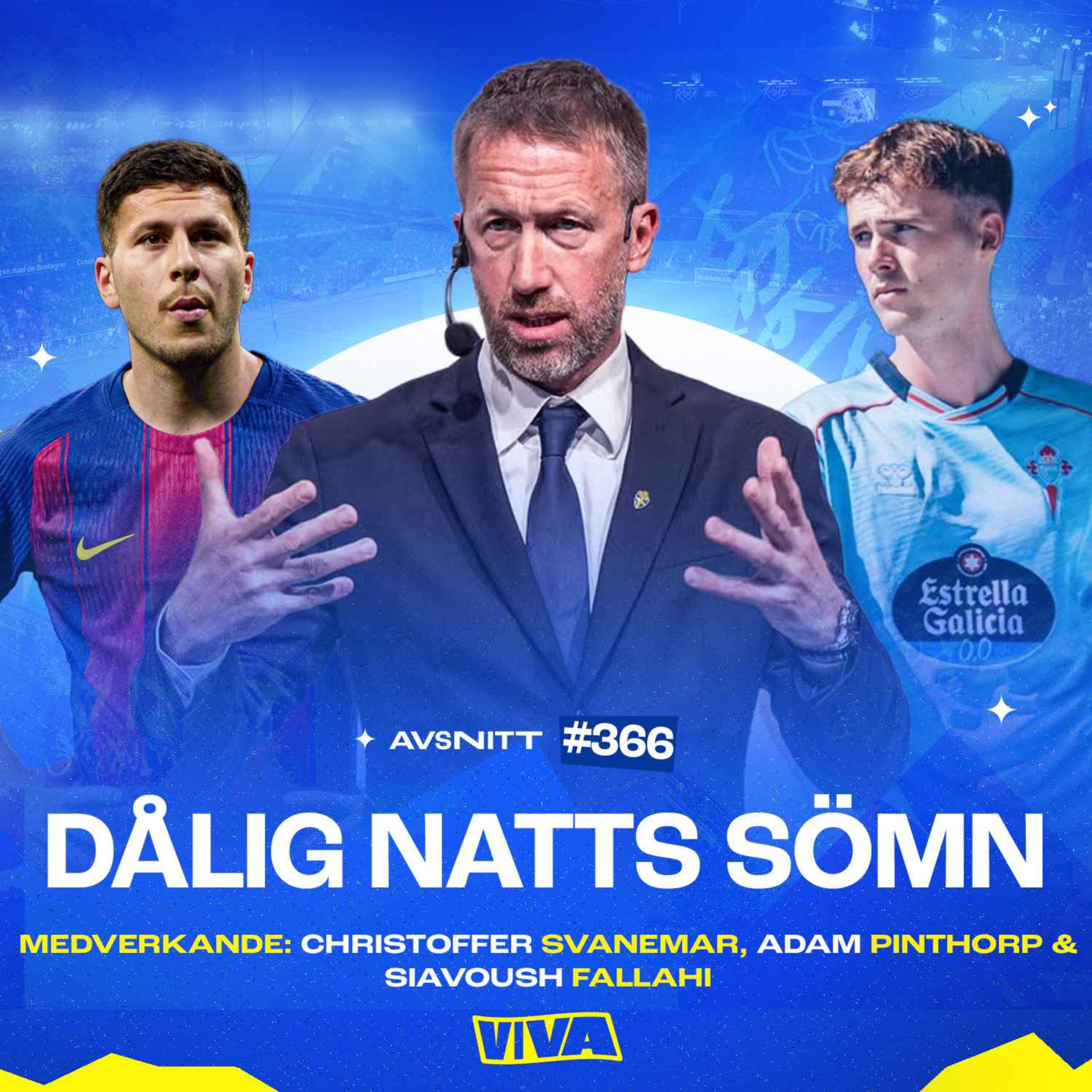 #366 Sveriges VM-trupp | Modigt eller fegt av Graham Potter? | Hur långt kan det här laget gå? episode artwork