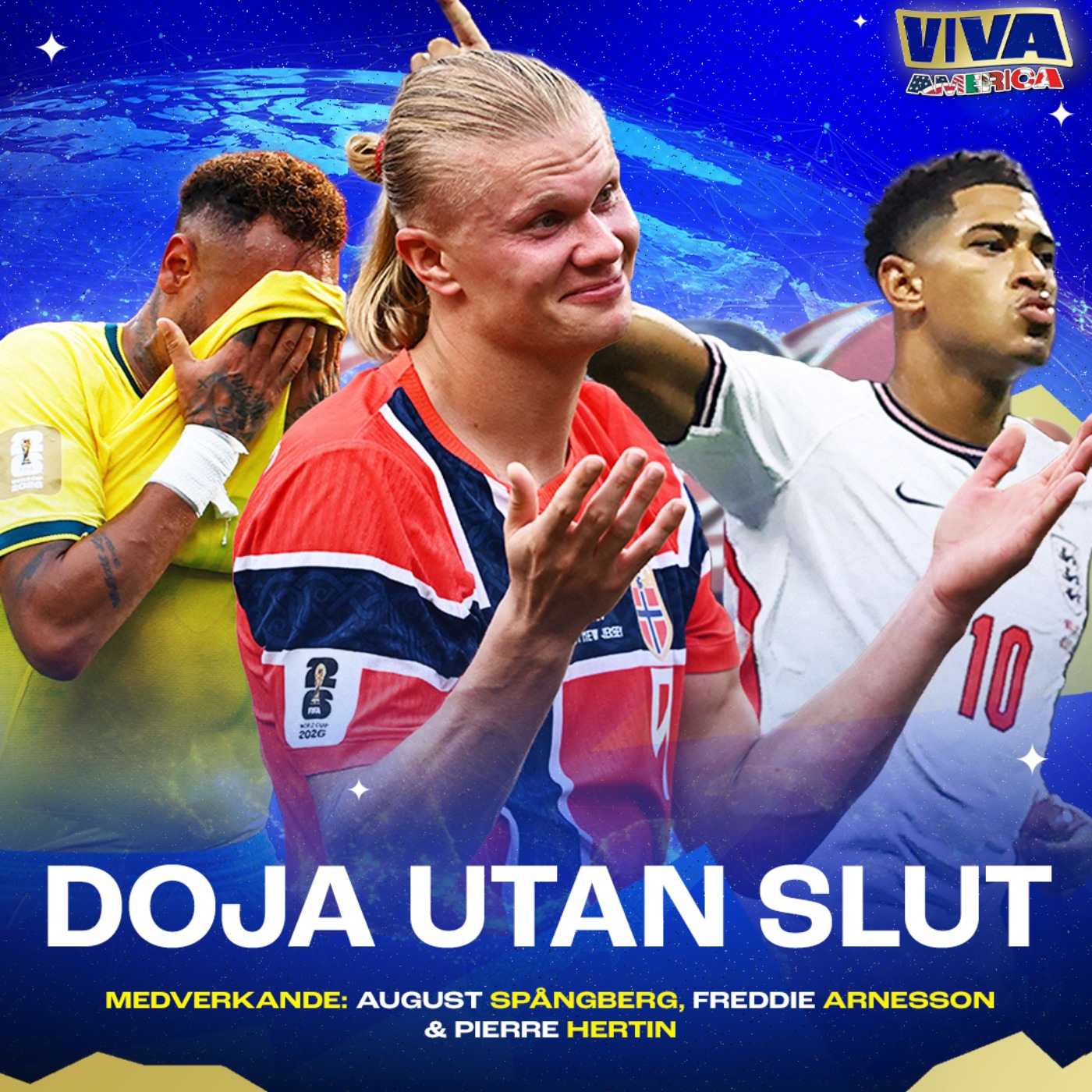 Den norska mardrömmen fortsätter | Galna Mexico-England! | Haaland bättre än Zlatan?! episode artwork
