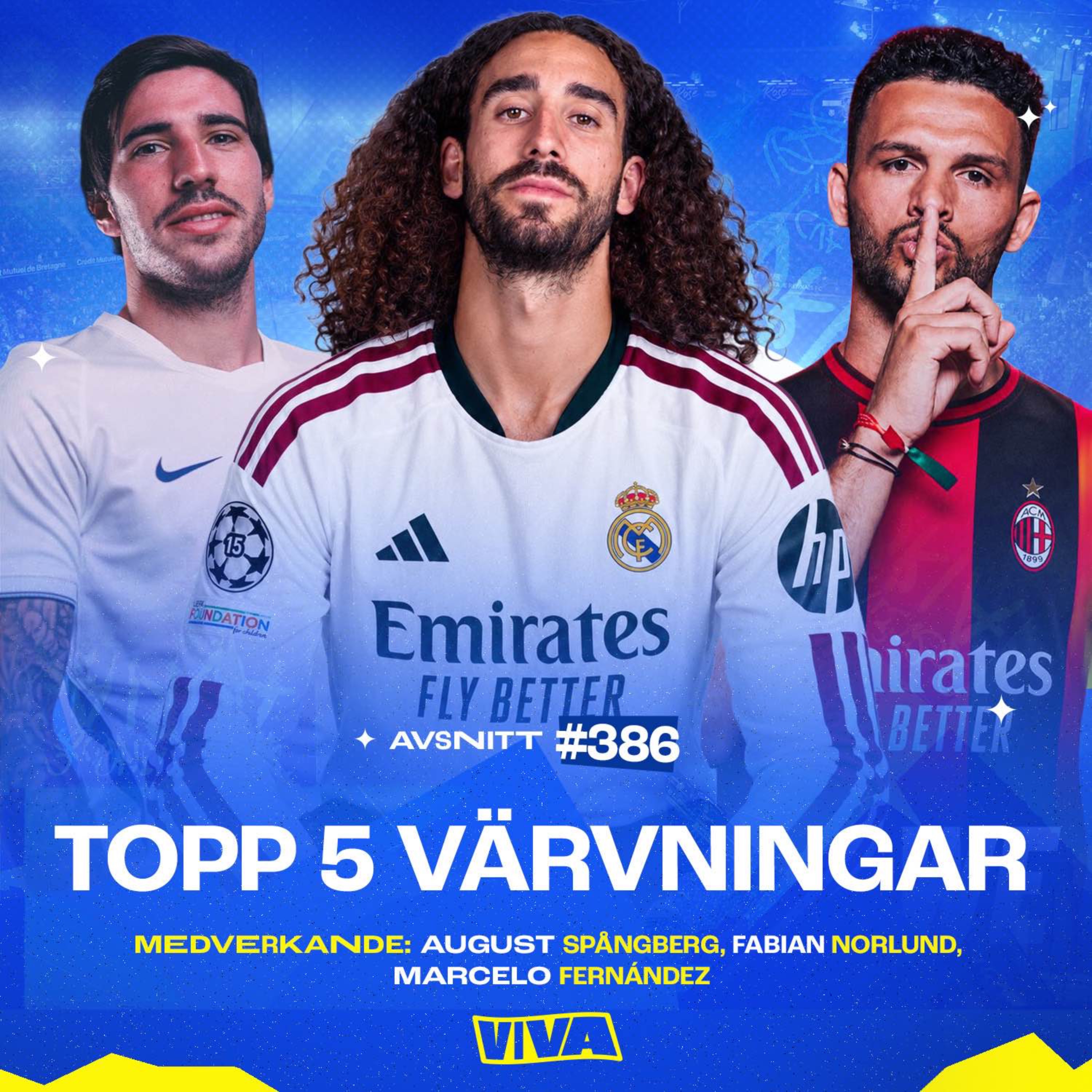 #386 Topp 5 övergångar i Europa hittills | Marcelos oväntade 1:a episode artwork
