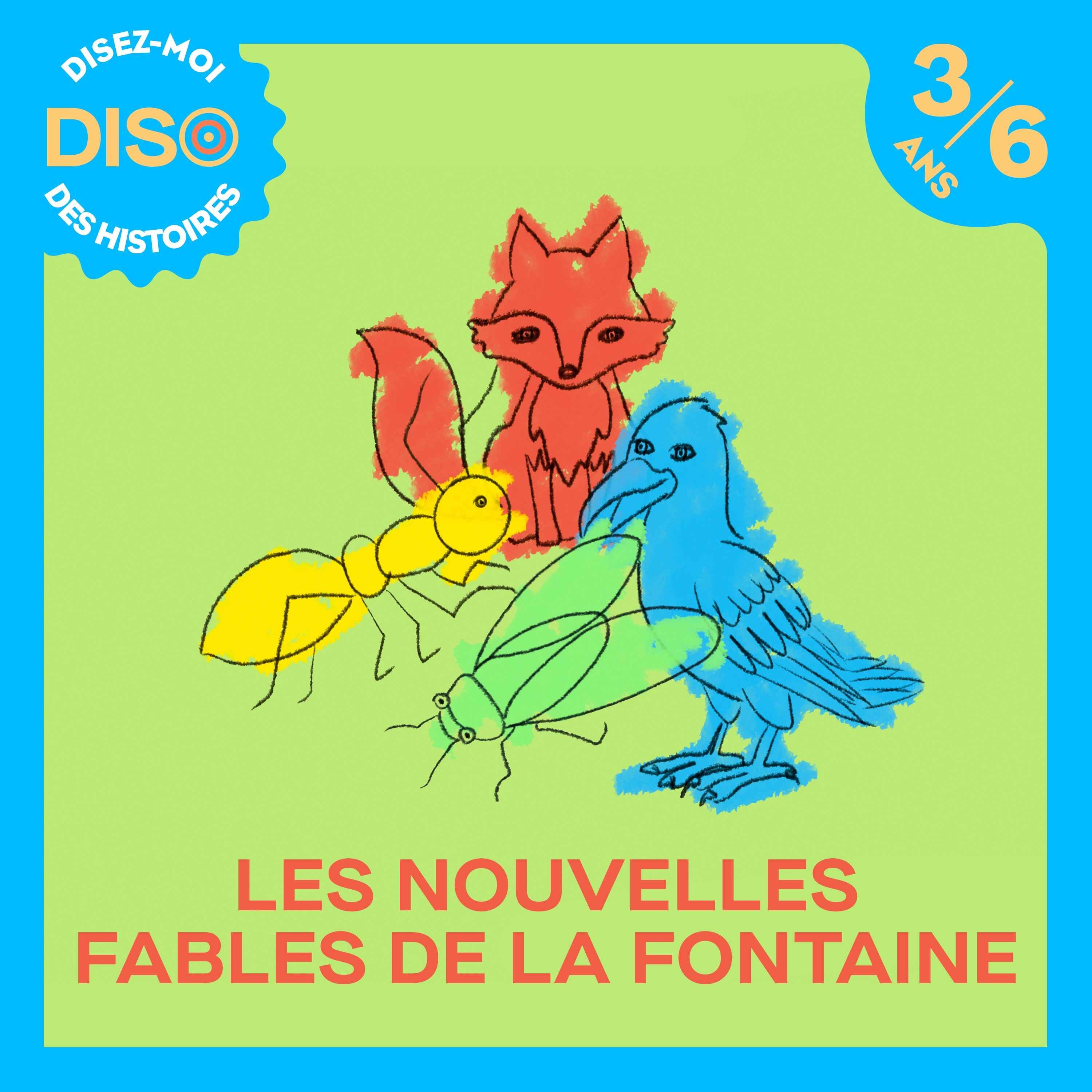 cover art for Les Nouvelles Fables de La Fontaine - La Belette entrée dans un Grenier