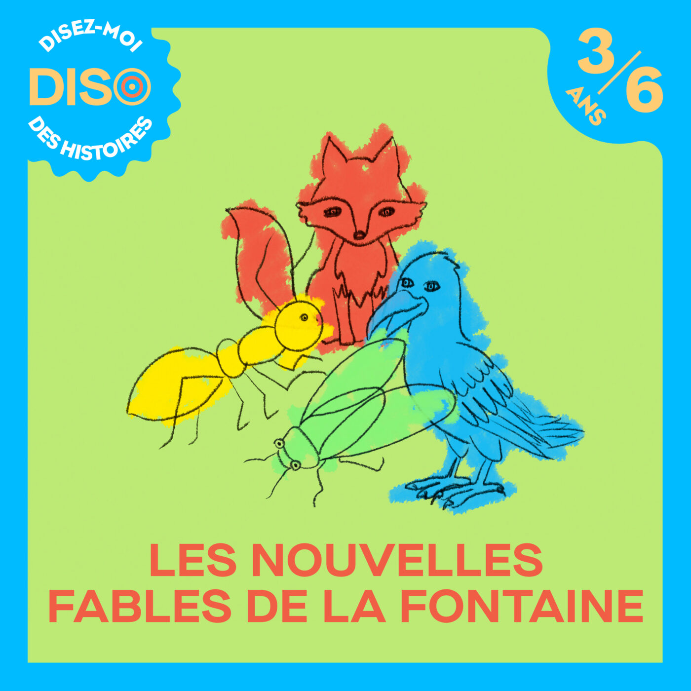 Les nouvelles fables de La Fontaine - Le Corbeau et le Renard