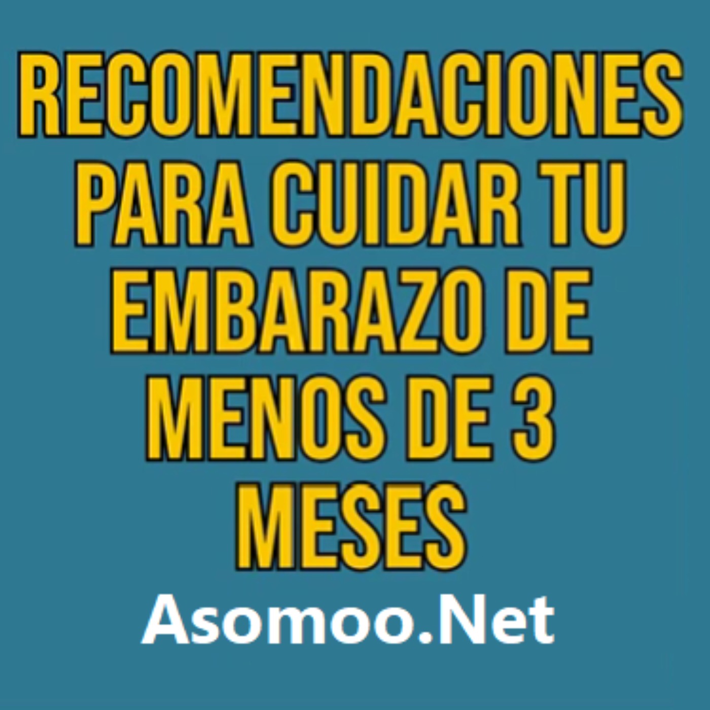 RECOMENDACIONES PARA CUIDAR TU EMBARAZO DE MENOS DE 3 MESES RECOMENDACIONES PARA CUIDAR TU EMBARAZO DE MENOS DE 3 MESES