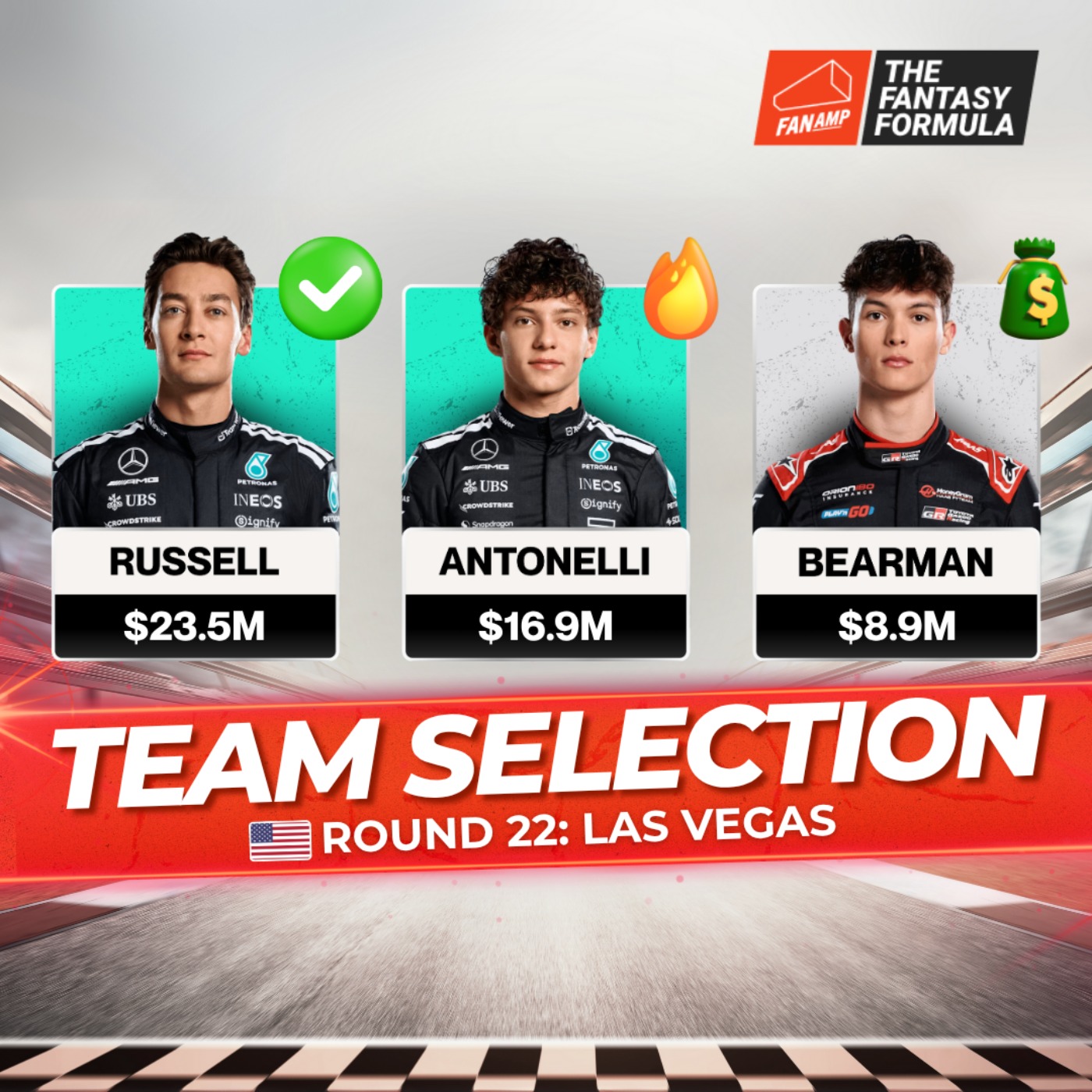F1 Fantasy: Best Lineups for the Las Vegas GP 2025 | The Fantasy Formula