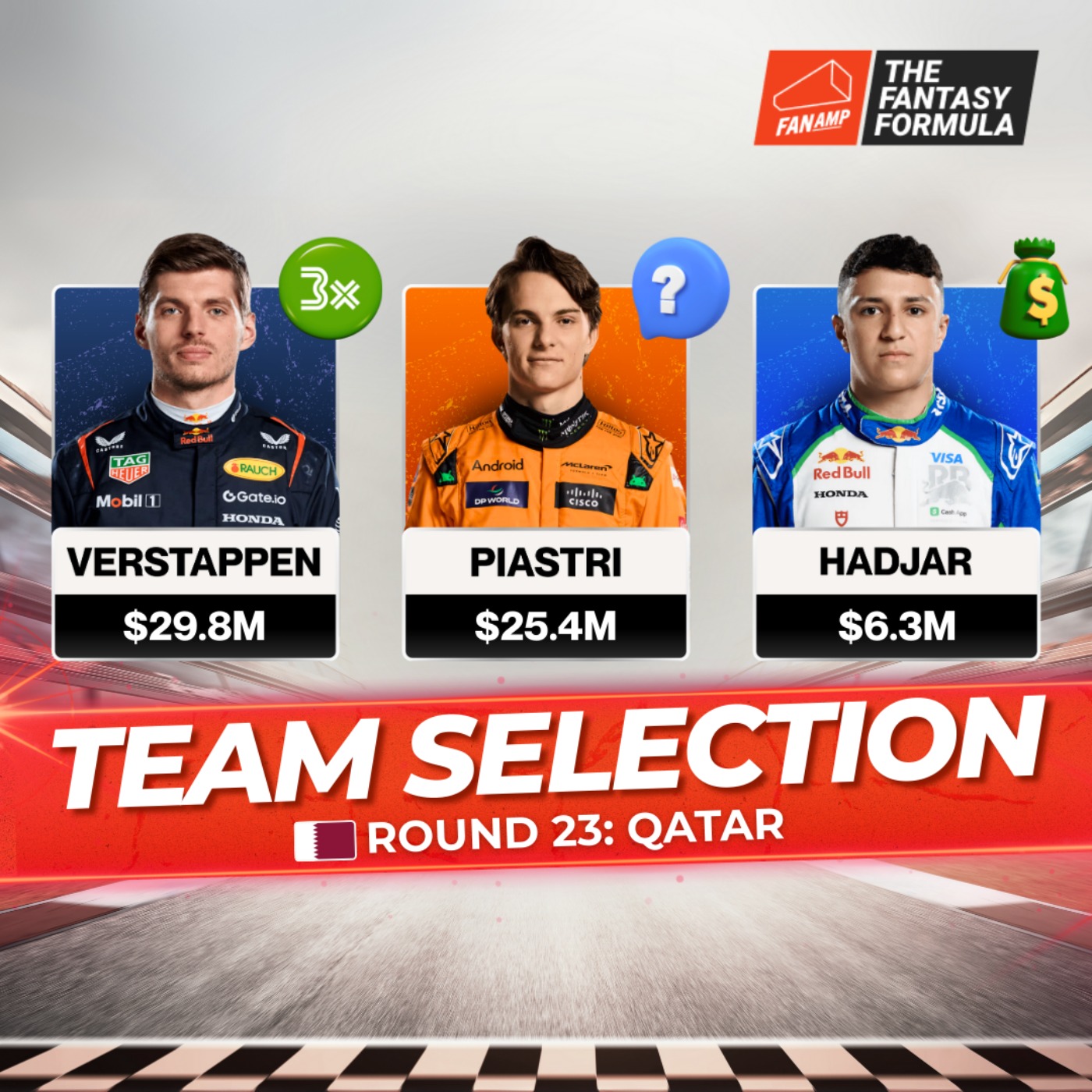 F1 Fantasy: Best Lineups for the Qatar GP 2025 | The Fantasy Formula